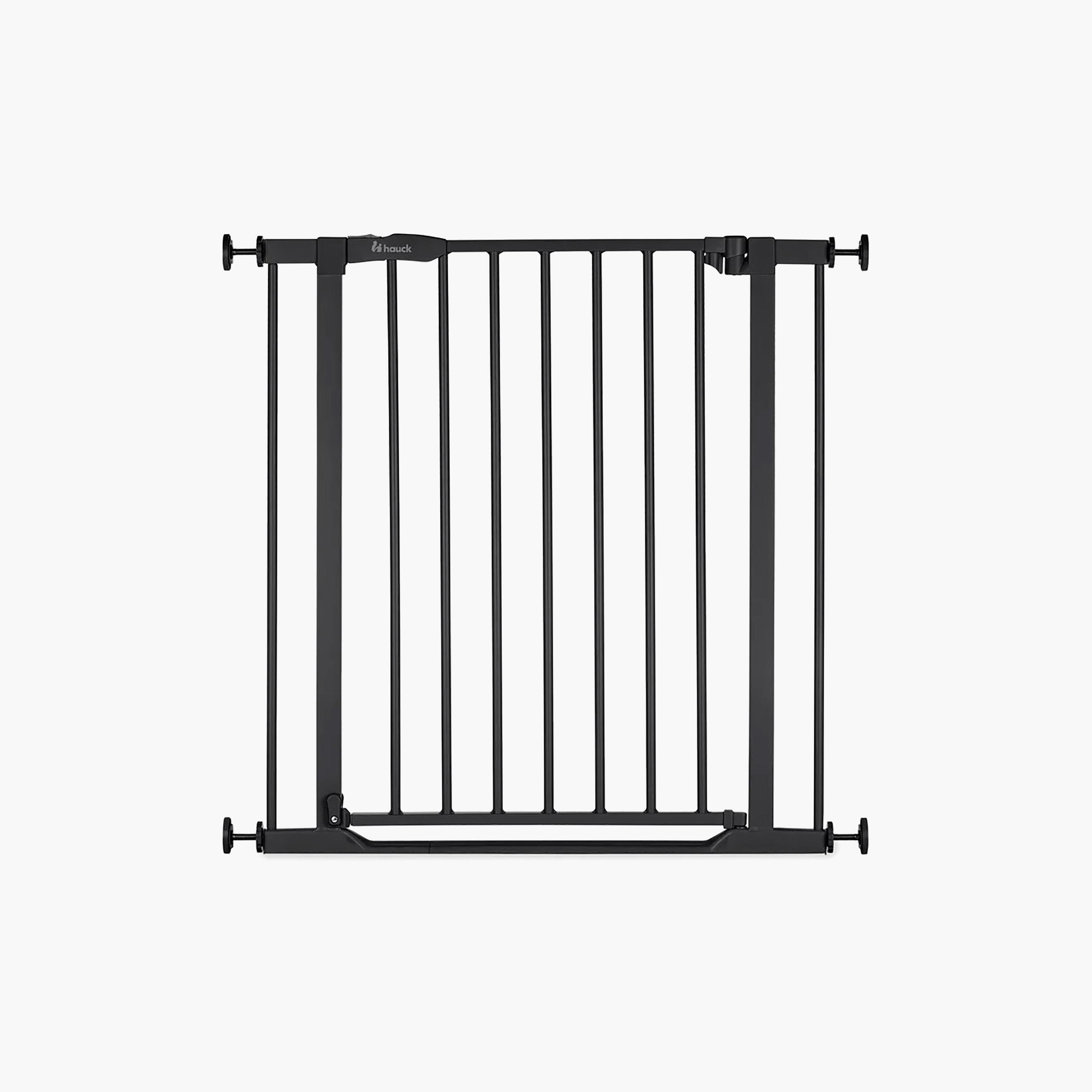 Hauck One-Handed Opening Safety Stairs & Door Gate - 75-80 cm-baby-healthandsafety-babyproofing-image-1