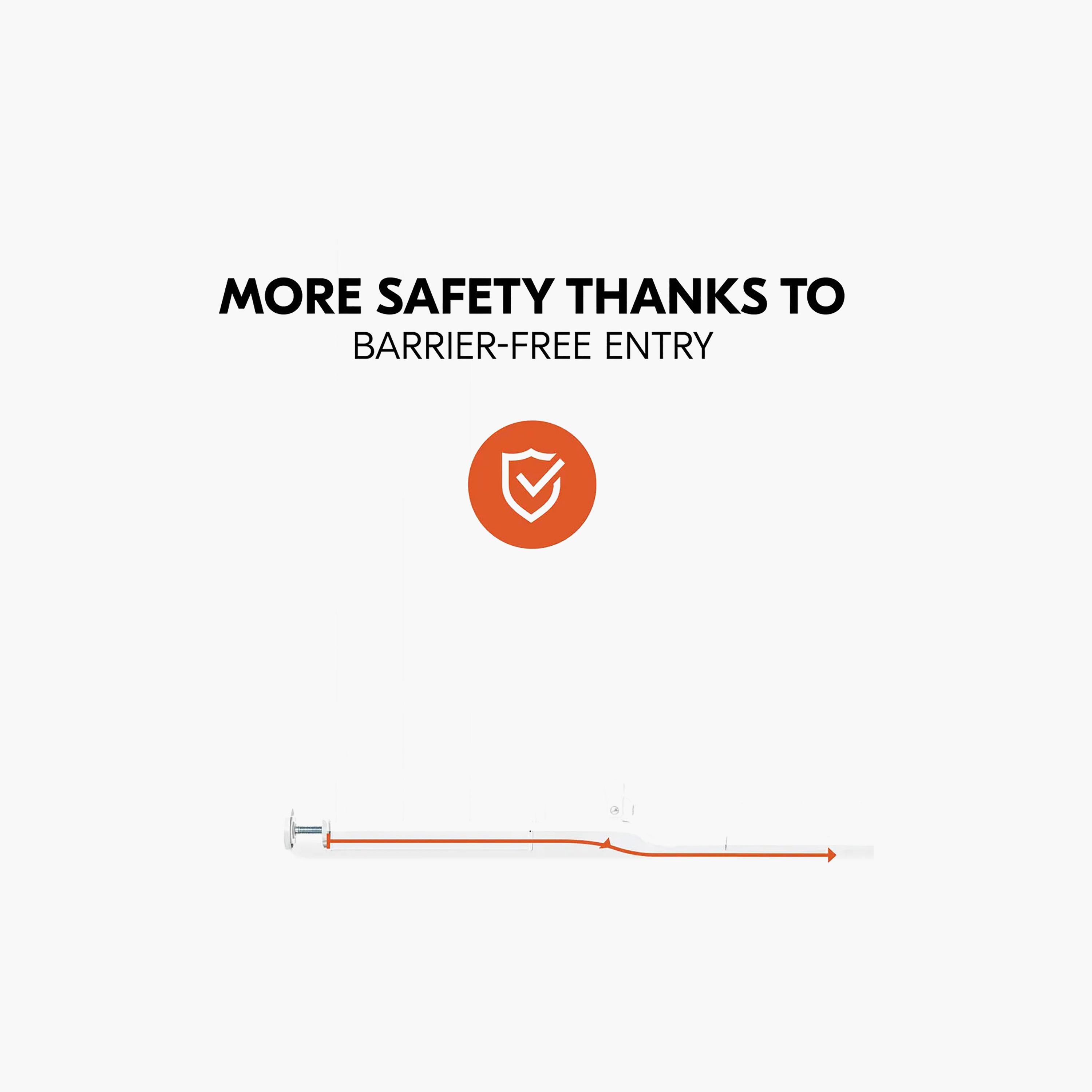 Hauck One-Handed Opening Safety Stairs & Door Gate - 96-101 cm-baby-healthandsafety-babyproofing-image-8