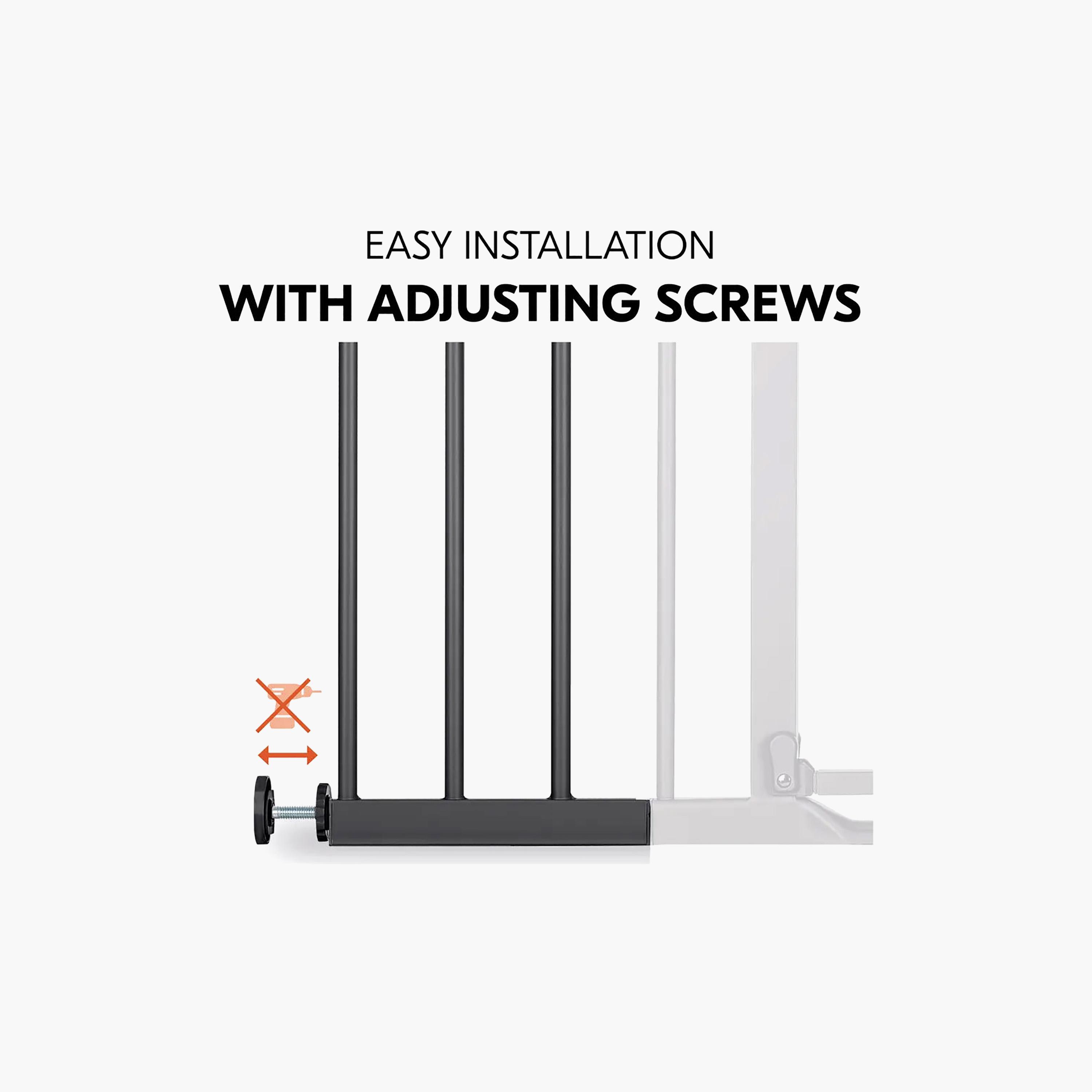 Hauck 21 cm Extensions One-Hand Opening Autoclose Safety Gate - 75-80 cm-baby-healthandsafety-babyproofing-image-2
