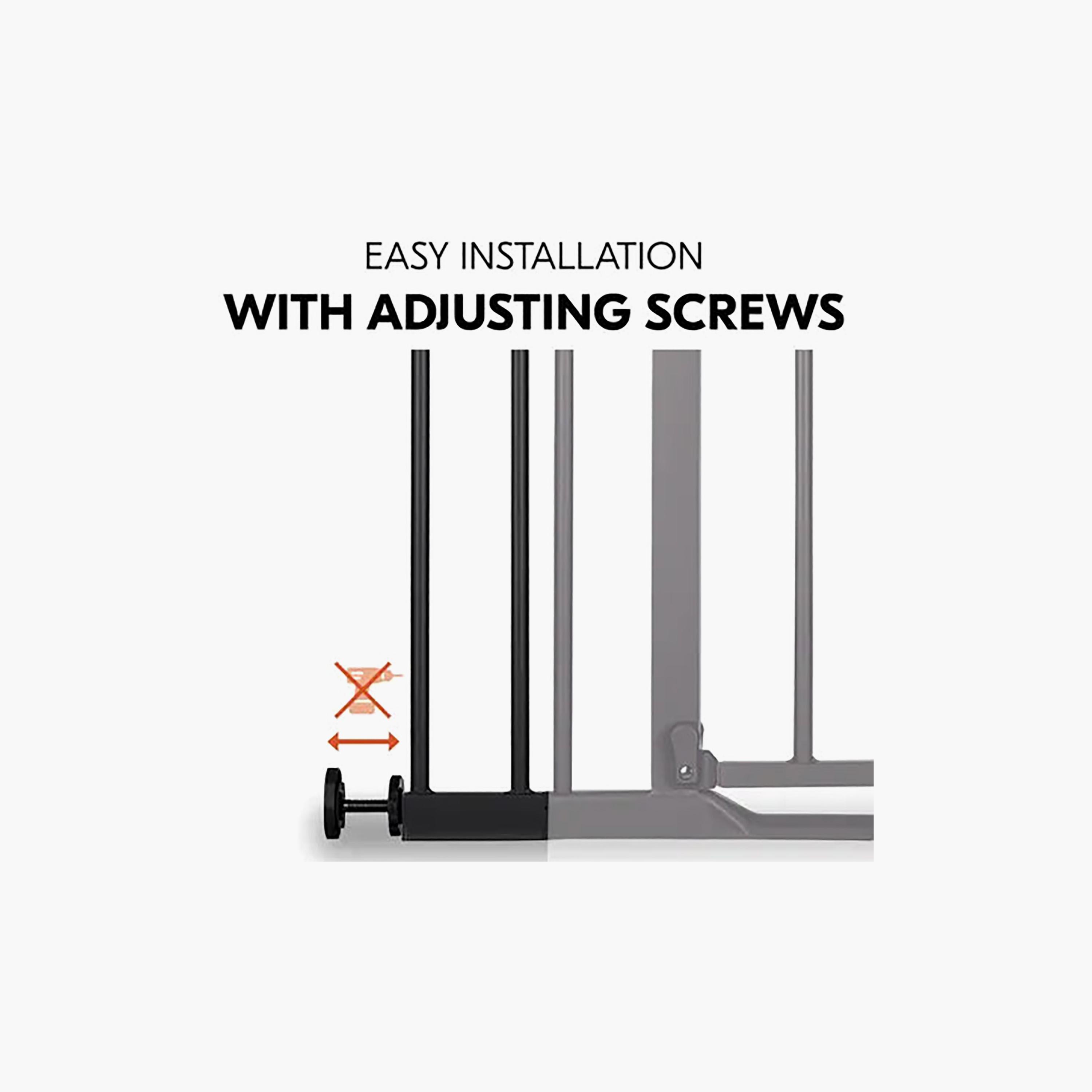 Hauck 9 cm Extensions One-Hand Opening Autoclose Safety Gate - 75-80 cm-baby-healthandsafety-babyproofing-image-2