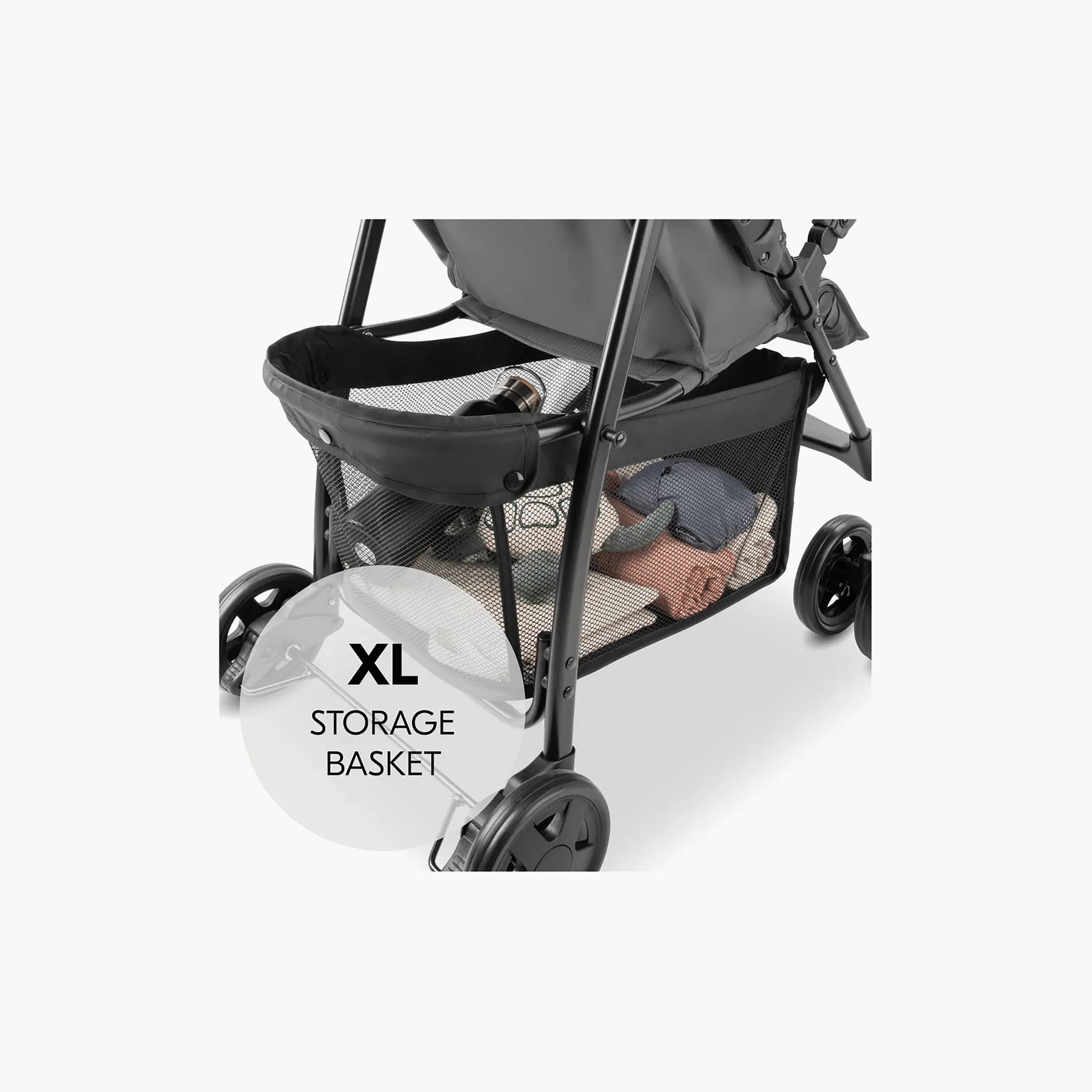 Hauck Compact Foldable Strollers with Adjustable Reclining Seat & Canopy-baby-gear-strollersandprams-strollers-image-3