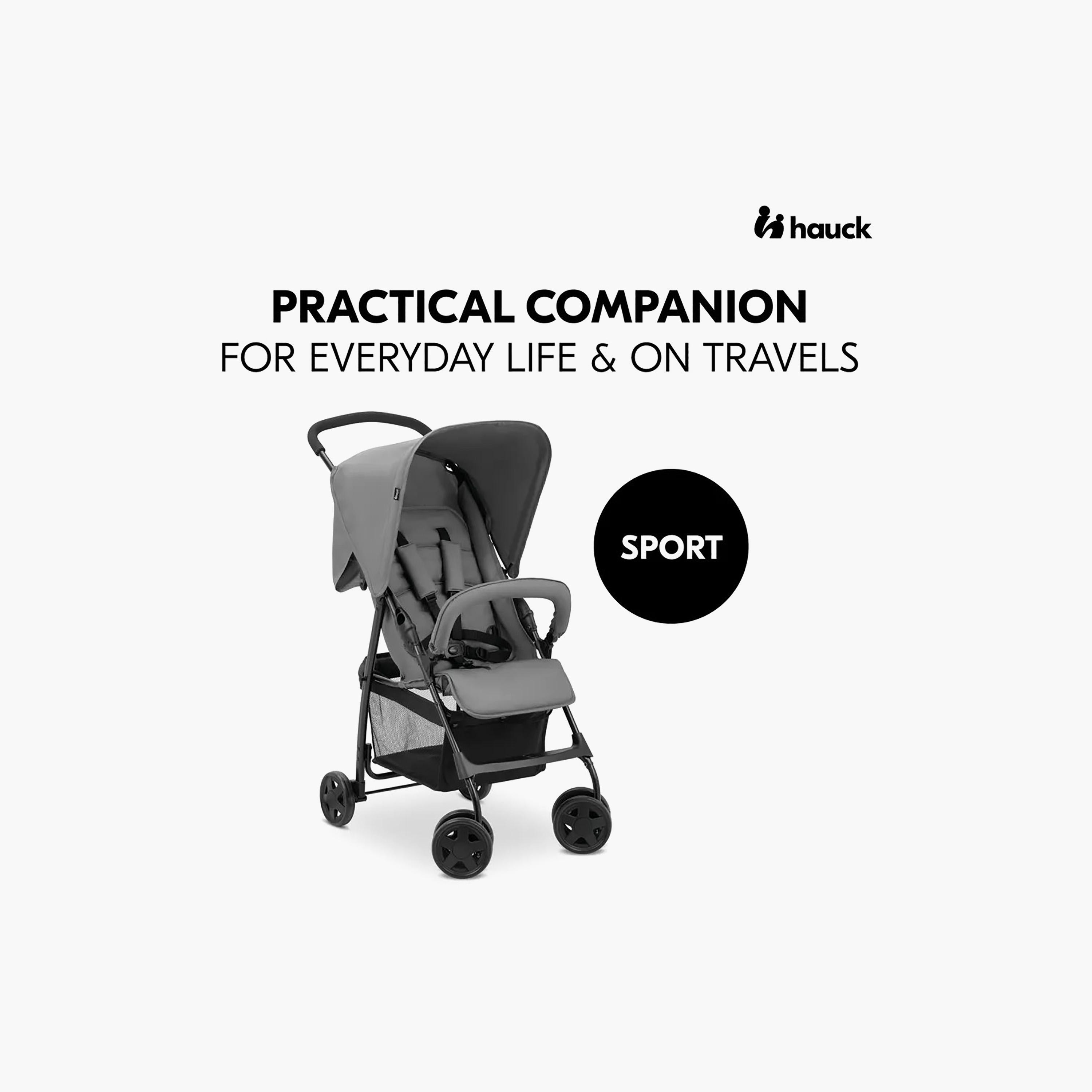 Hauck Compact Foldable Strollers with Adjustable Reclining Seat & Canopy-baby-gear-strollersandprams-strollers-image-8