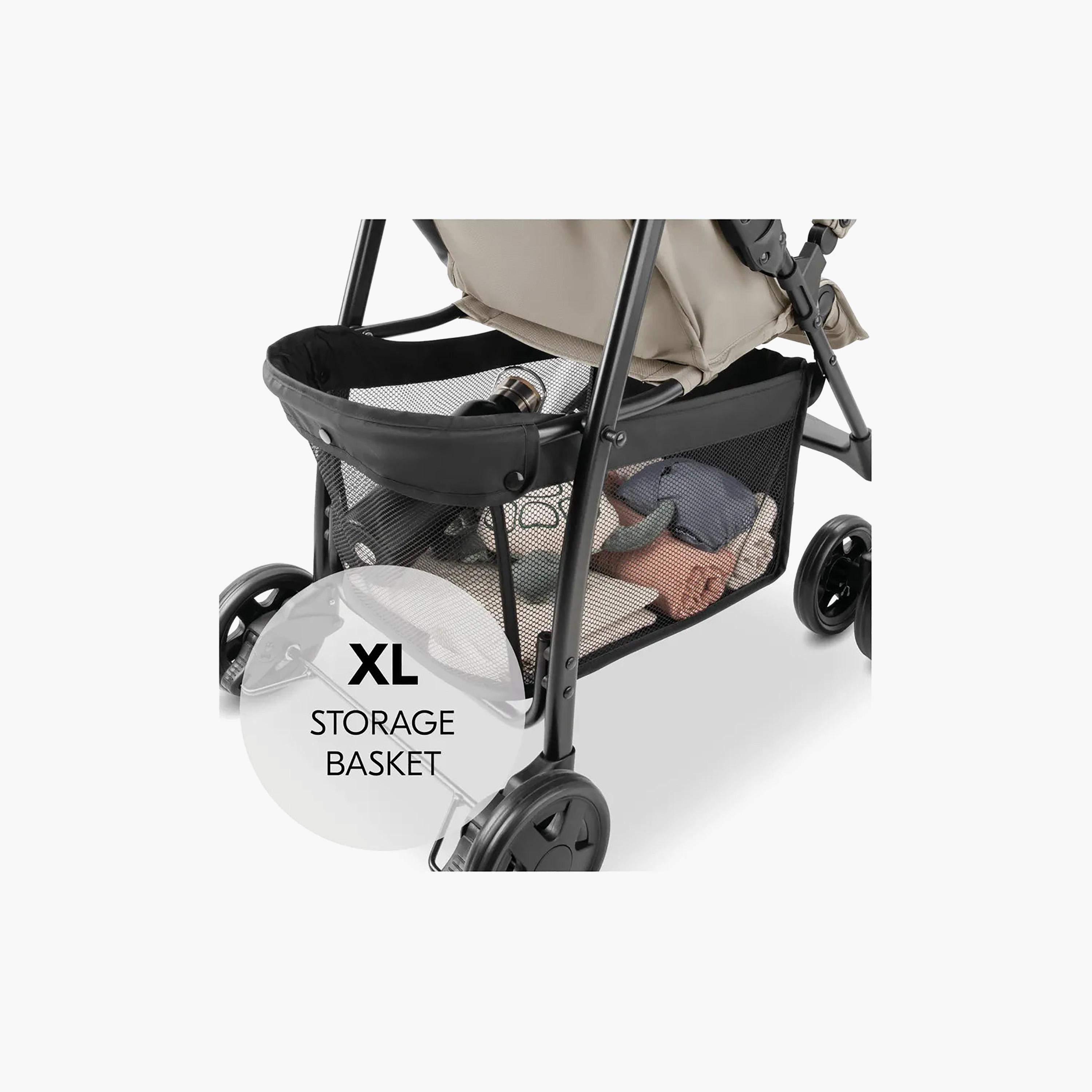 Hauck Compact Foldable Strollers with Adjustable Reclining Seat & Canopy-baby-gear-strollersandprams-strollers-image-2