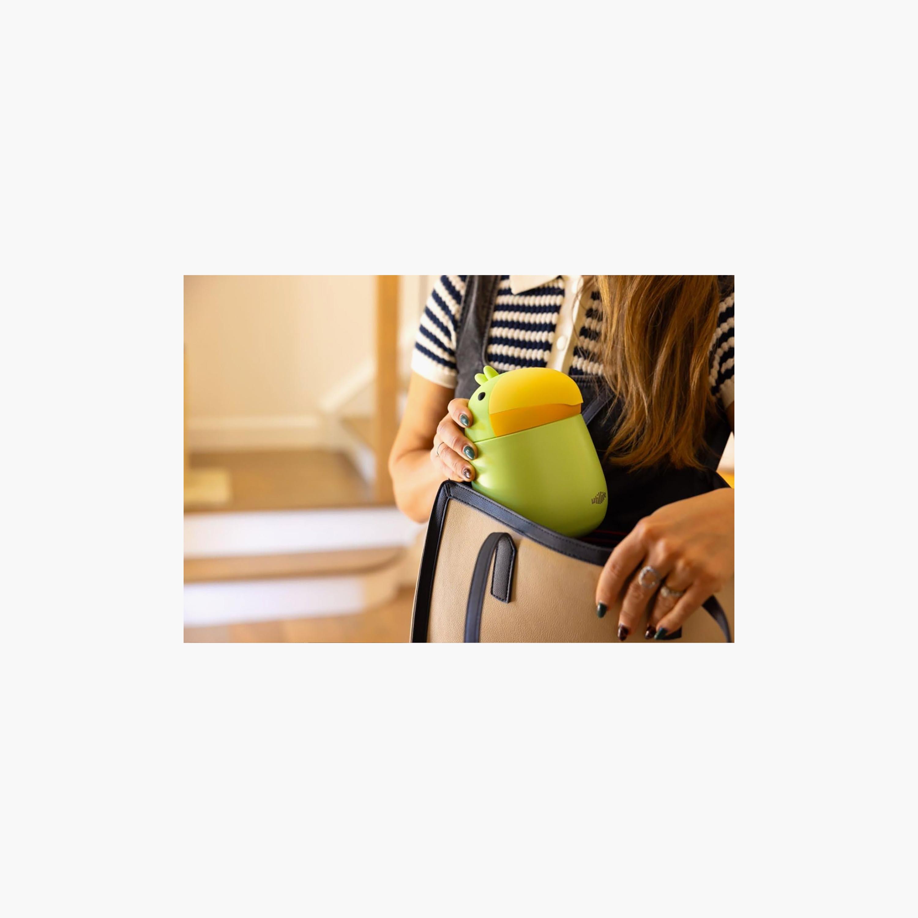 وعاء طعام زوفييستا معزول لحفظ الحرارة والبرودة خالي من BPA بتصميم (طائر الطوقان) من يوتيلايف-baby-feeding-mealtimeessentials-image-4
