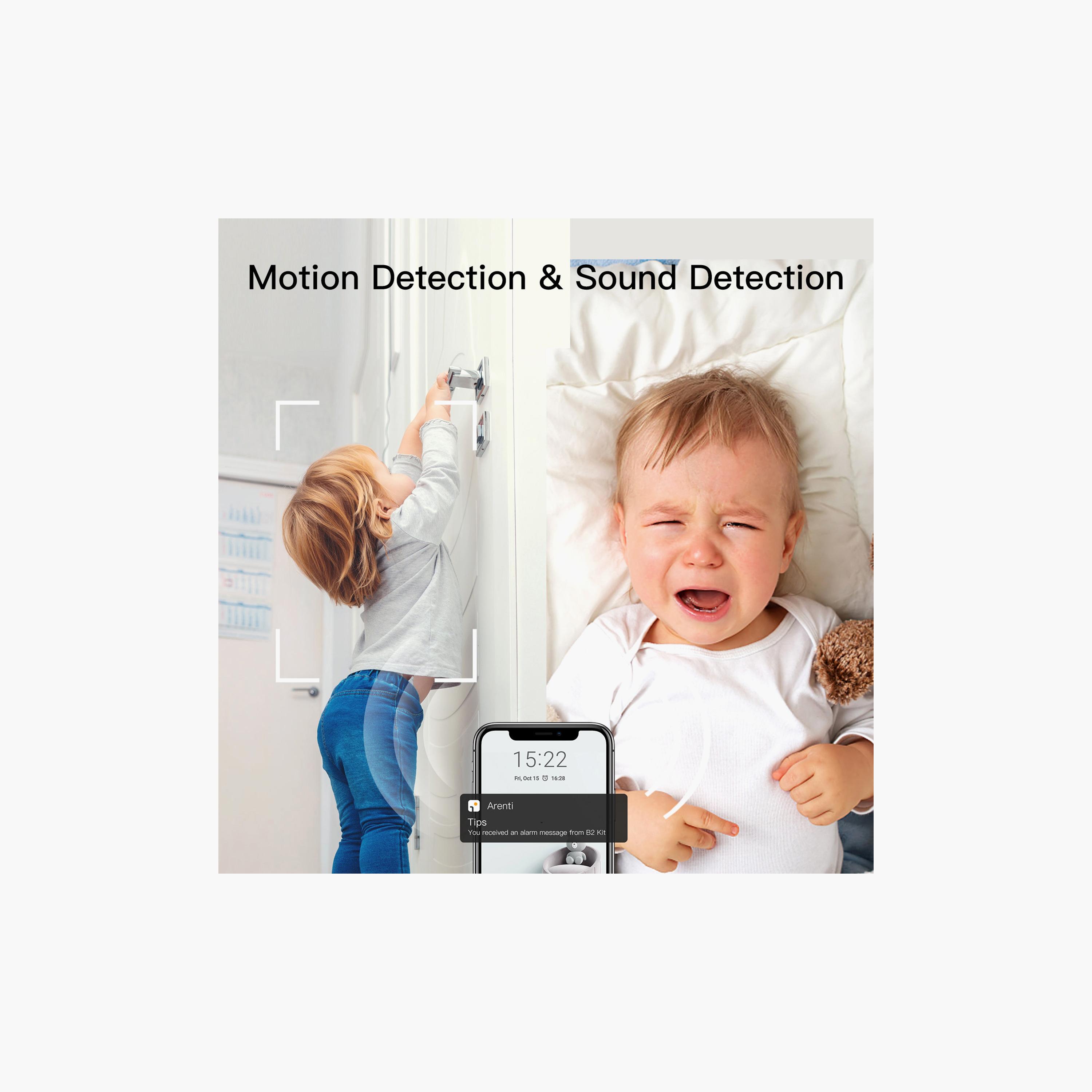 Arenti LCD Screen Baby Monitor with 2MP Smart Wi-Fi 1080P Night Vision Camera-baby-healthandsafety-babymonitors-image-3