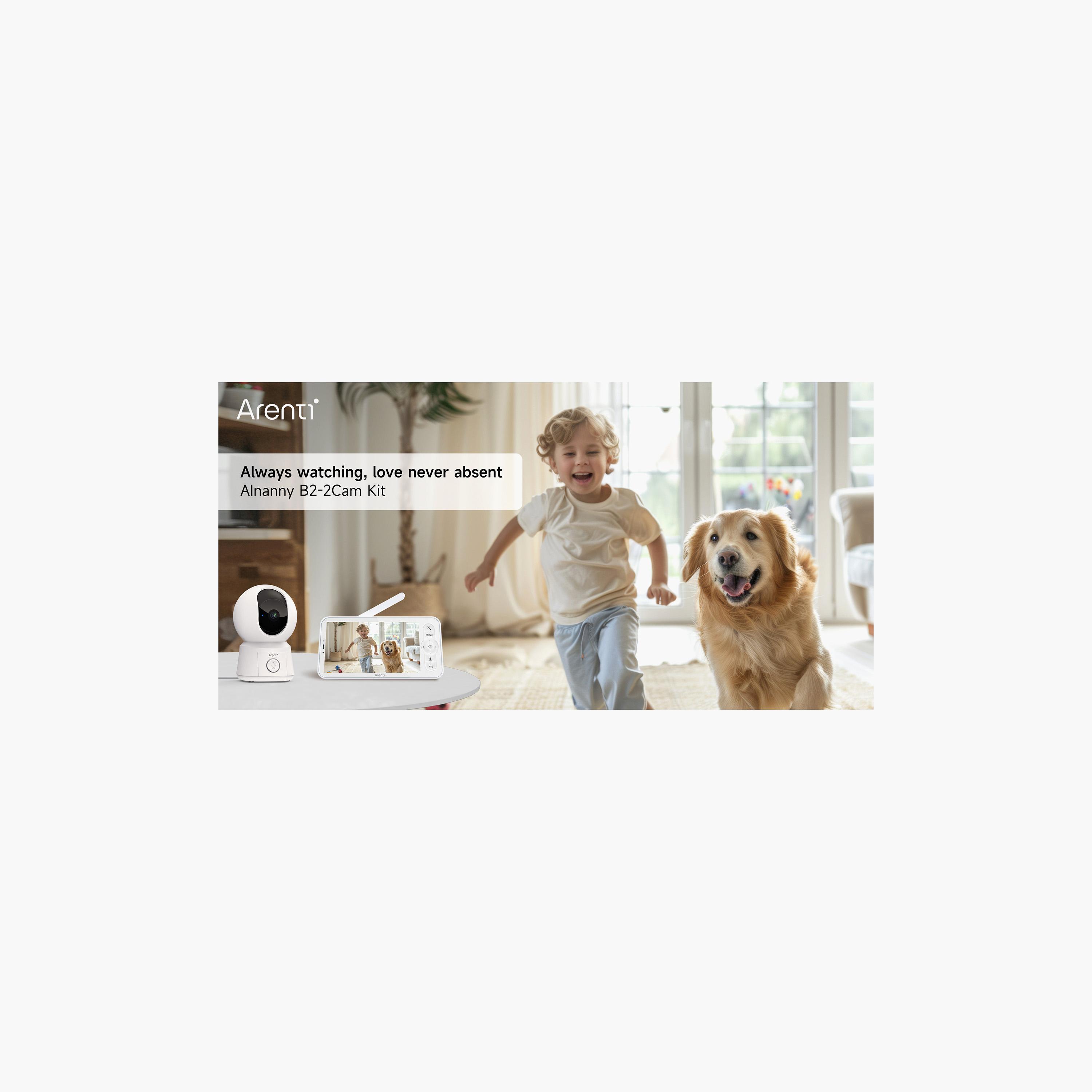 Arenti LCD Screen Baby Monitor with 2MP Smart Wi-Fi 1080P Night Vision Dual Camera-baby-healthandsafety-babymonitors-image-4