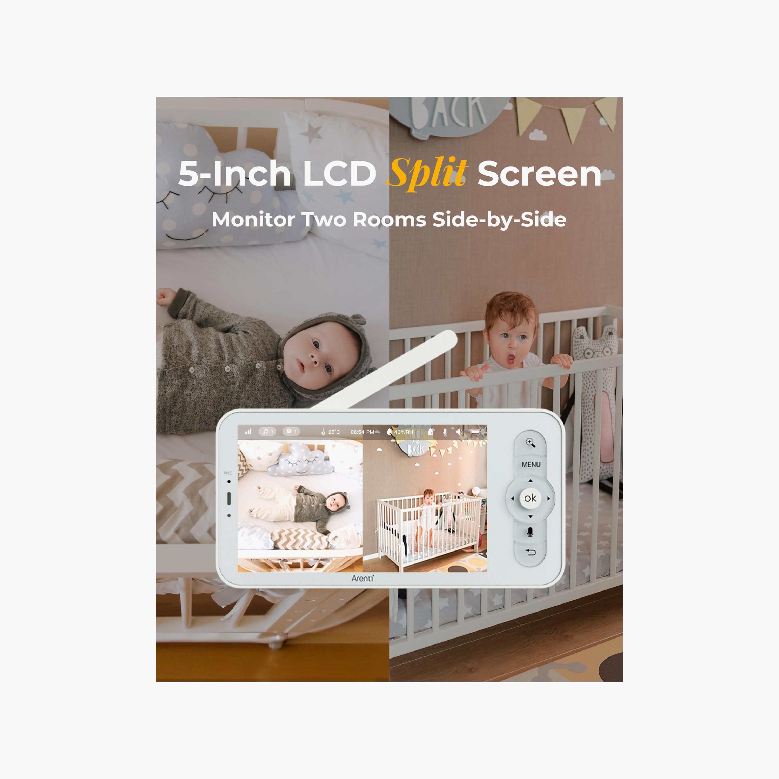 Arenti LCD Screen Baby Monitor with 4MP Smart Wi-Fi 2K Night Vision Camera-baby-healthandsafety-babymonitors-image-11