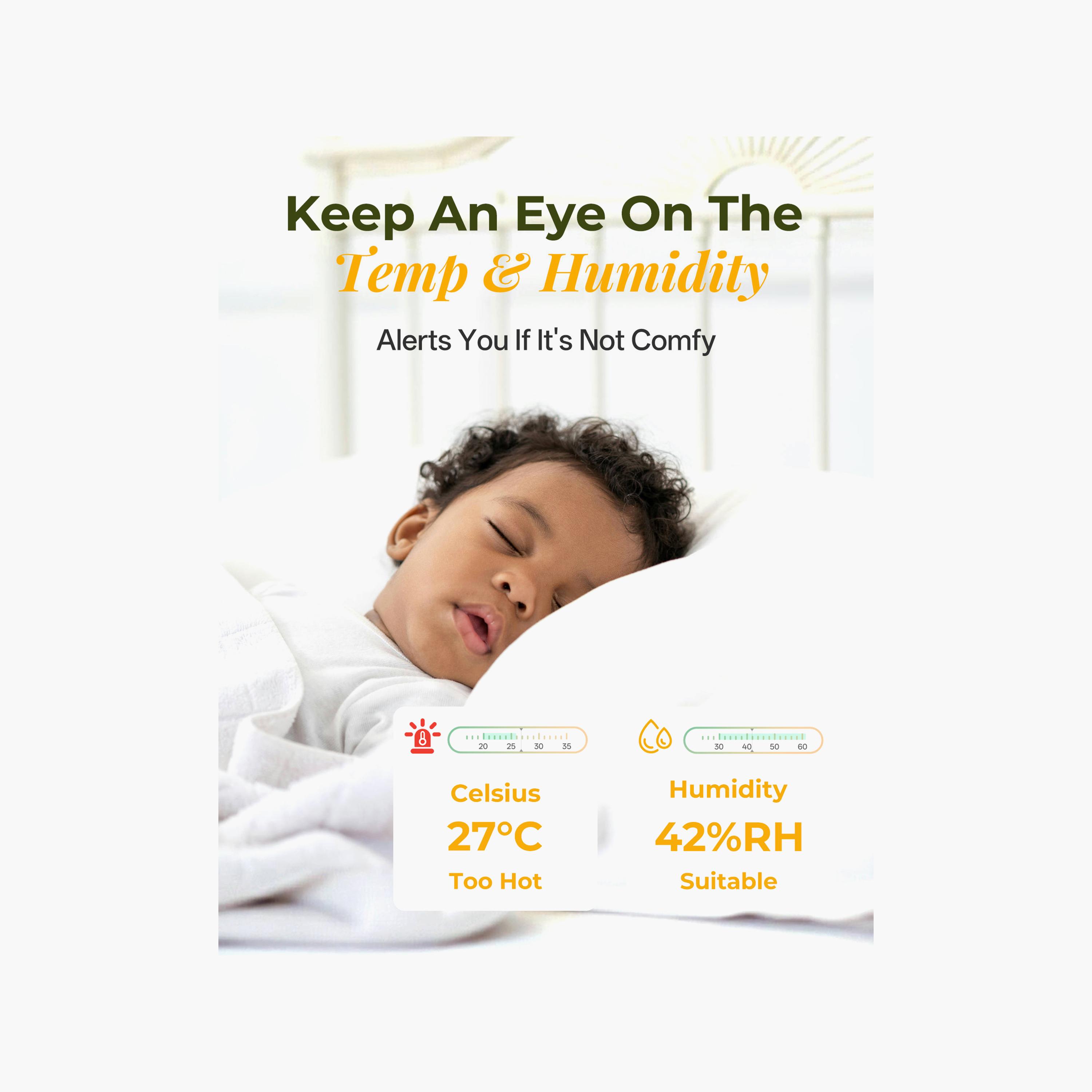 Arenti LCD Screen Baby Monitor with 4MP Smart Wi-Fi 2K Night Vision Camera-baby-healthandsafety-babymonitors-image-13