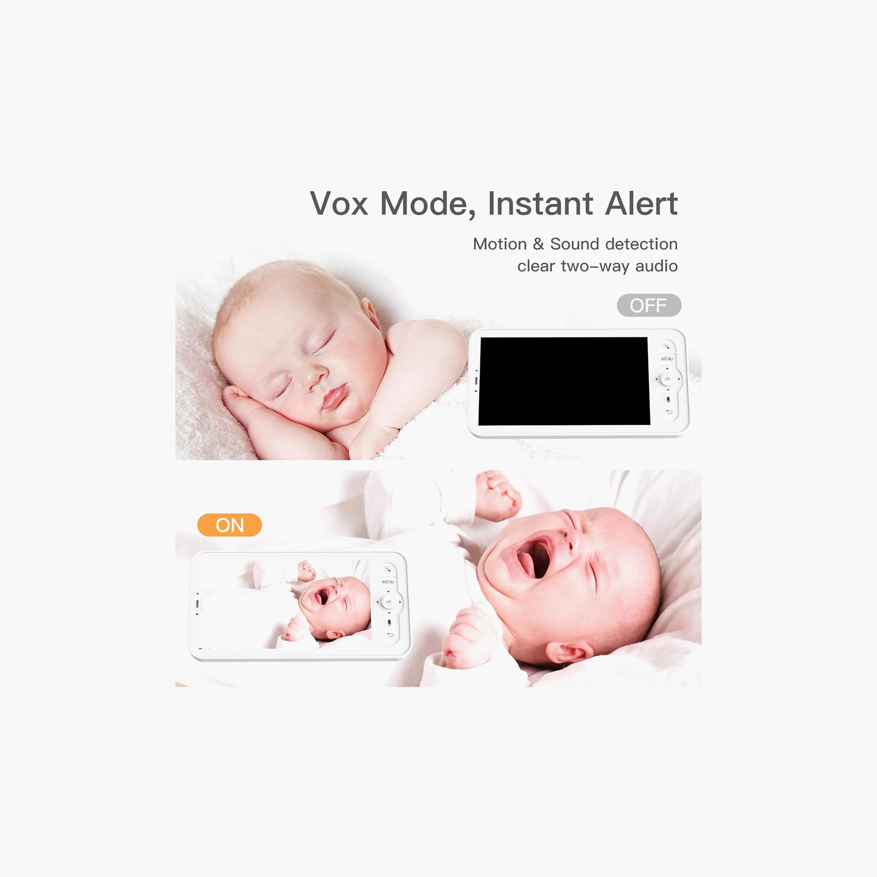 Arenti LCD Screen Baby Monitor with 4MP Smart Wi-Fi 2K Night Vision Camera-baby-healthandsafety-babymonitors-image-7
