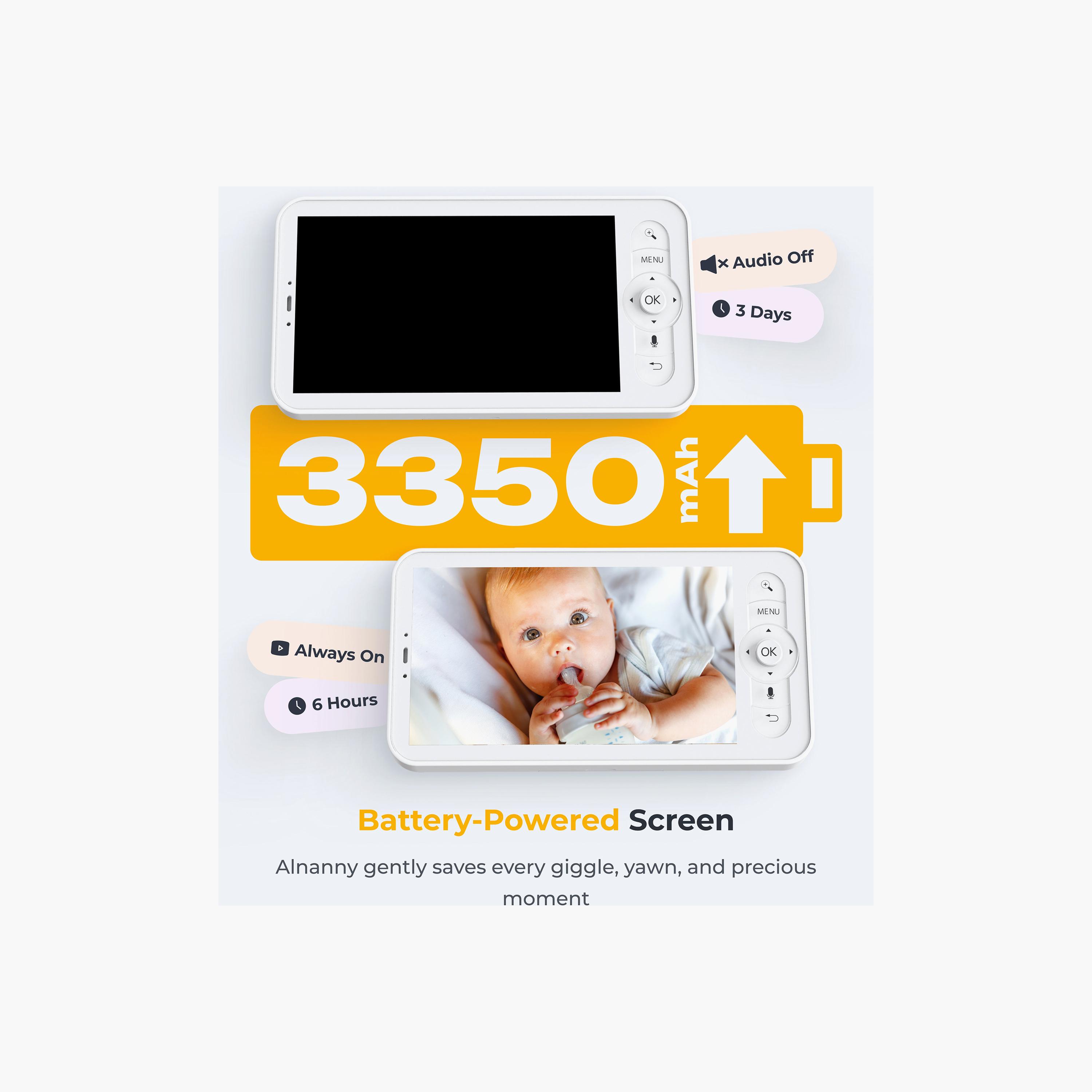 Arenti LCD Screen Baby Monitor with 4MP Smart Wi-Fi 2K Night Vision Dual Camera-baby-healthandsafety-babymonitors-image-3
