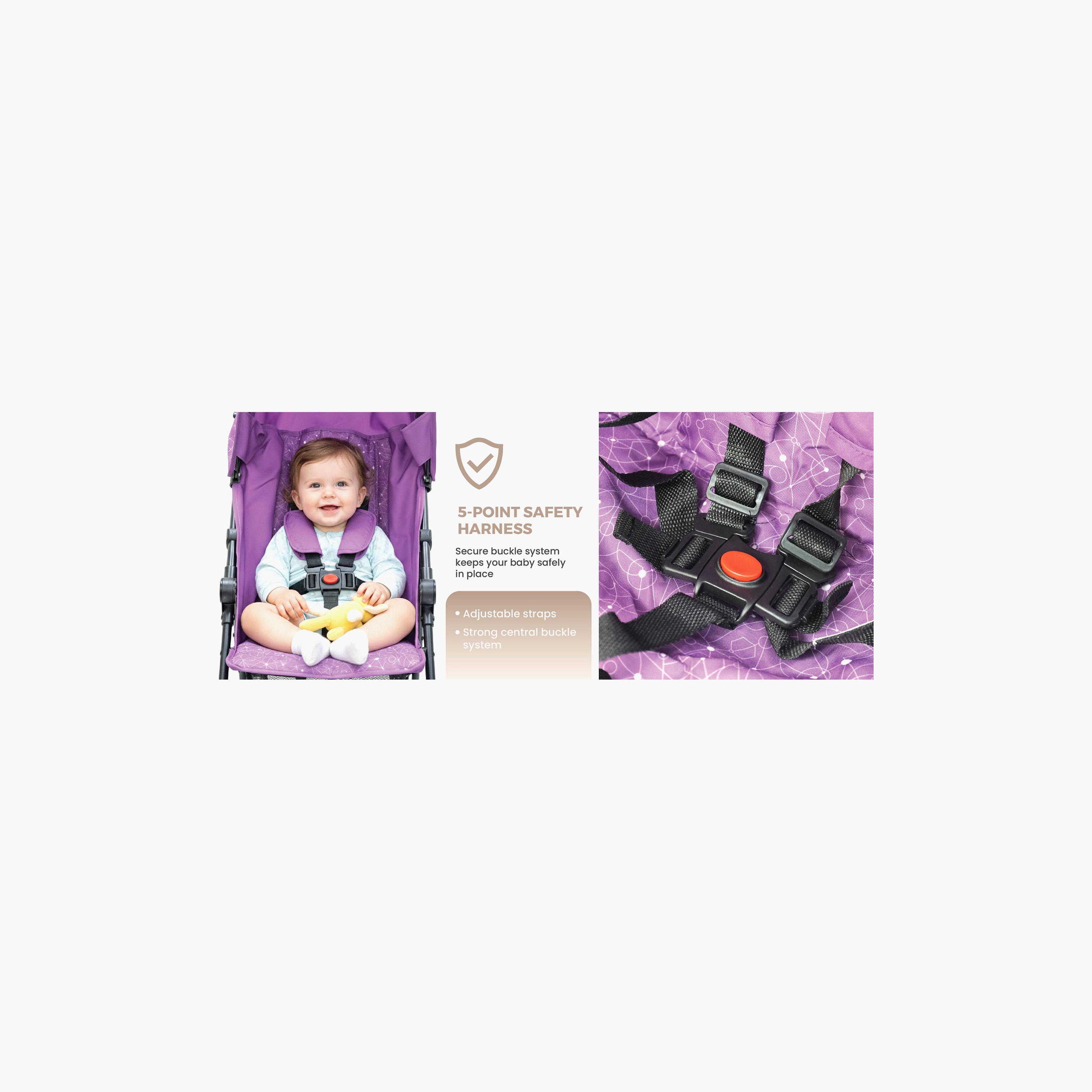 Nurtur Easy Foldable Canopy Leo Travel Lightweight Stroller Pro-baby-gear-strollersandprams-strollers-image-14