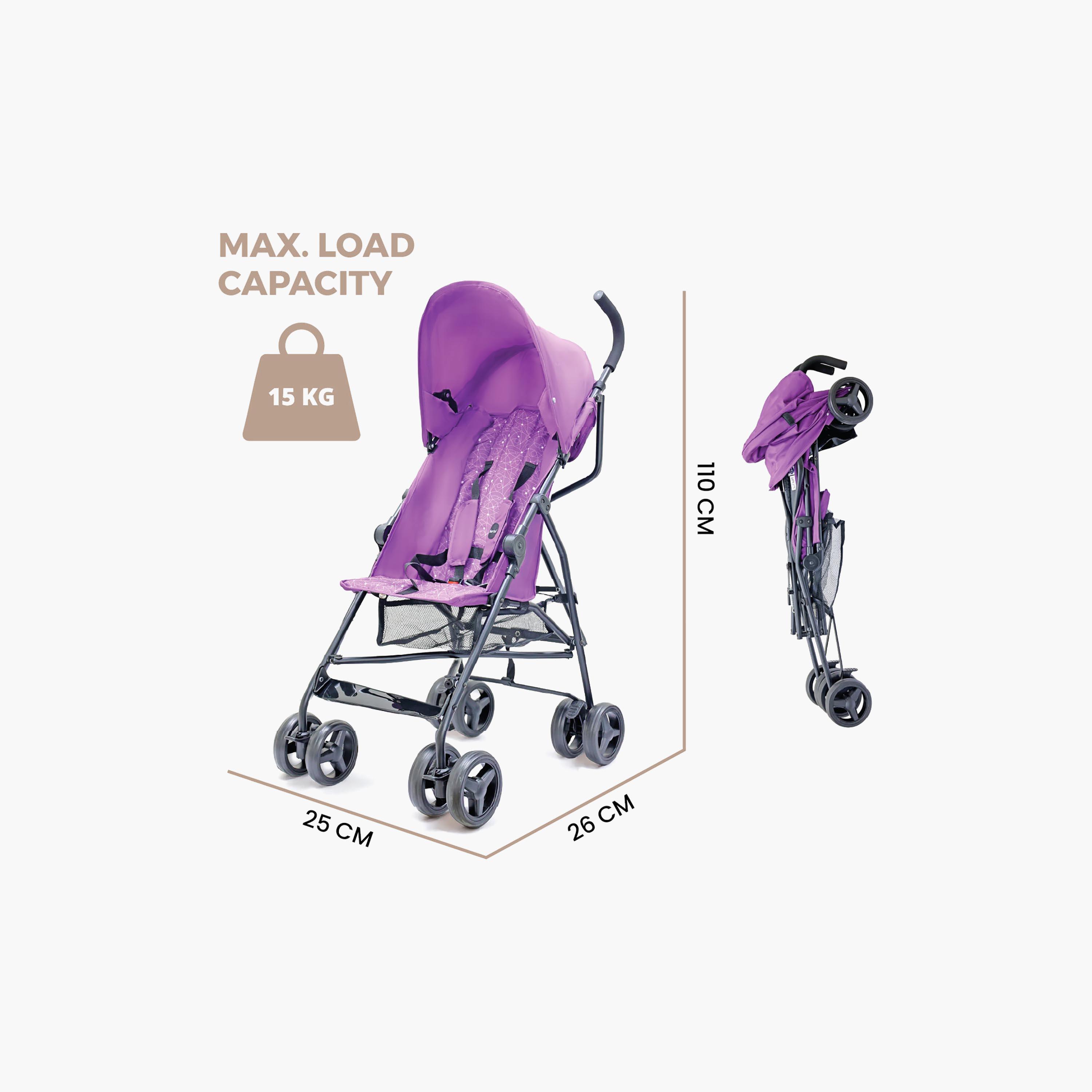 Nurtur Easy Foldable Canopy Leo Travel Lightweight Stroller Pro-baby-gear-strollersandprams-strollers-image-17