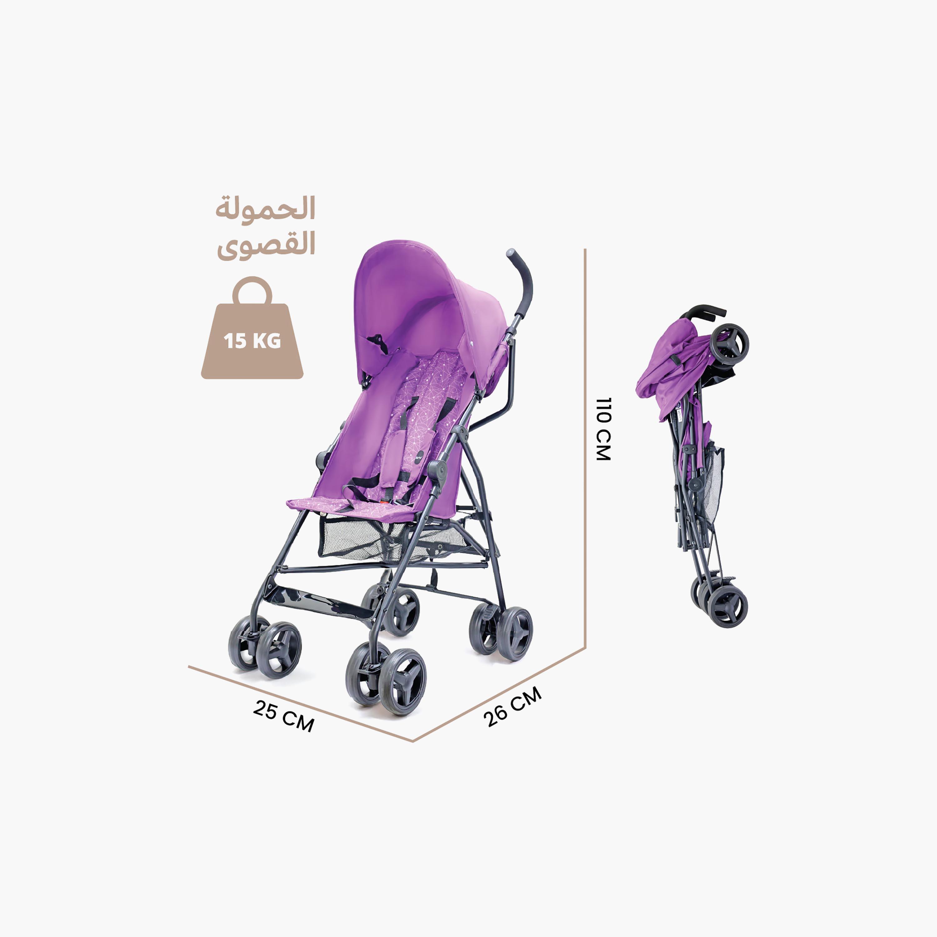 Nurtur Easy Foldable Canopy Leo Travel Lightweight Stroller Pro-baby-gear-strollersandprams-strollers-image-2