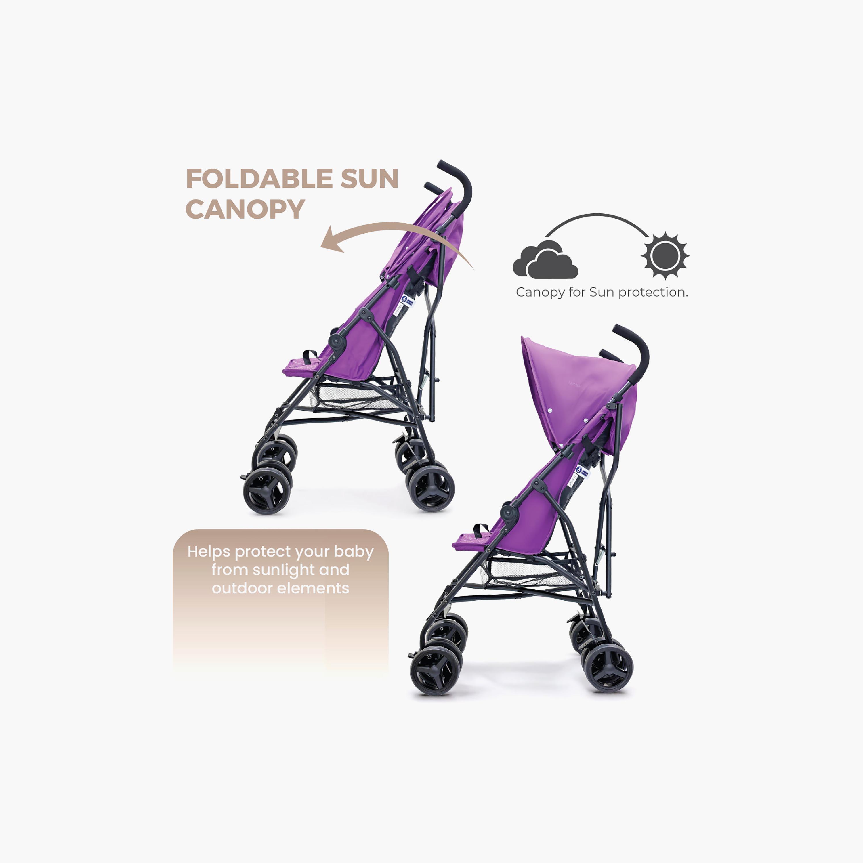 Nurtur Easy Foldable Canopy Leo Travel Lightweight Stroller Pro-baby-gear-strollersandprams-strollers-image-22
