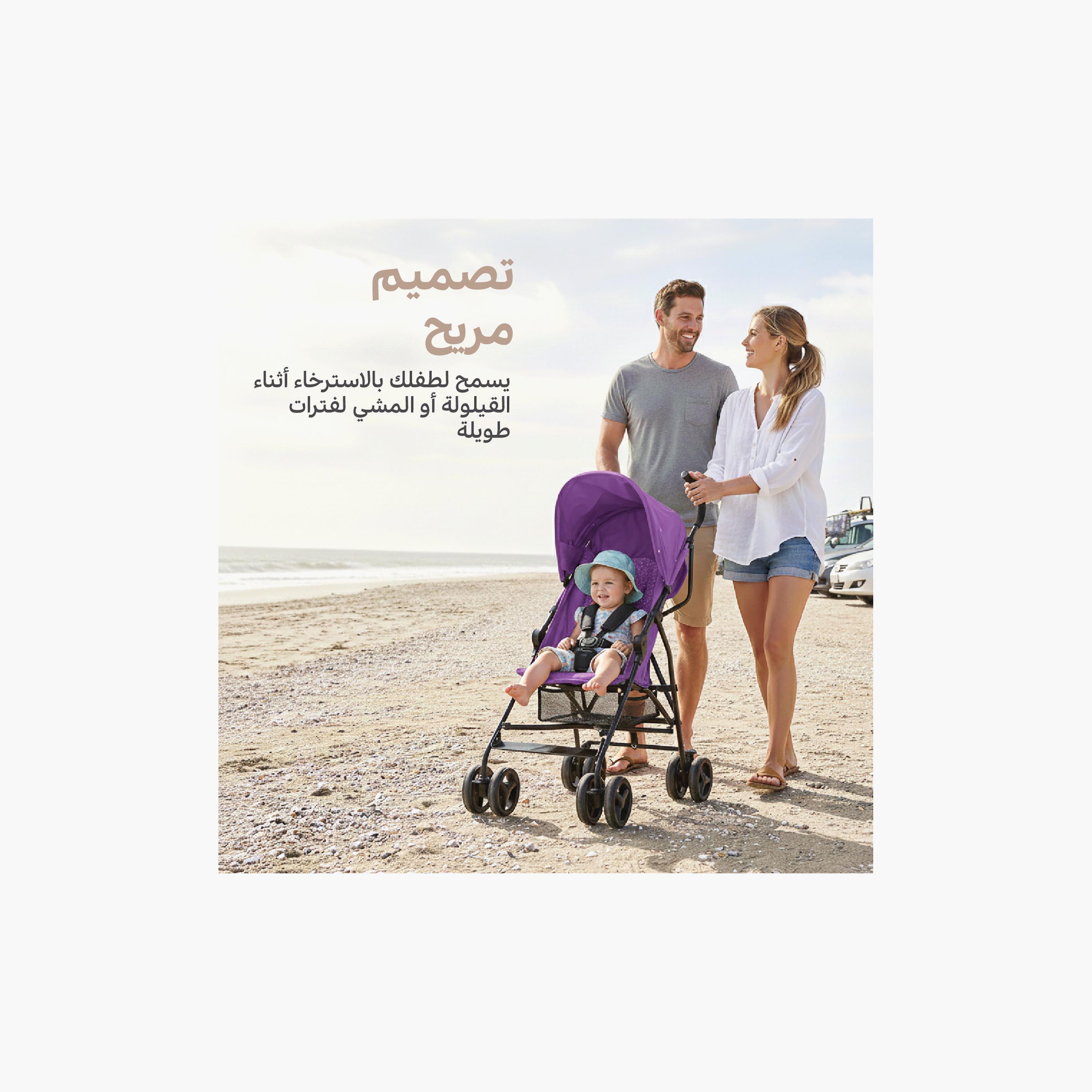 Nurtur Easy Foldable Canopy Leo Travel Lightweight Stroller Pro-baby-gear-strollersandprams-strollers-image-5
