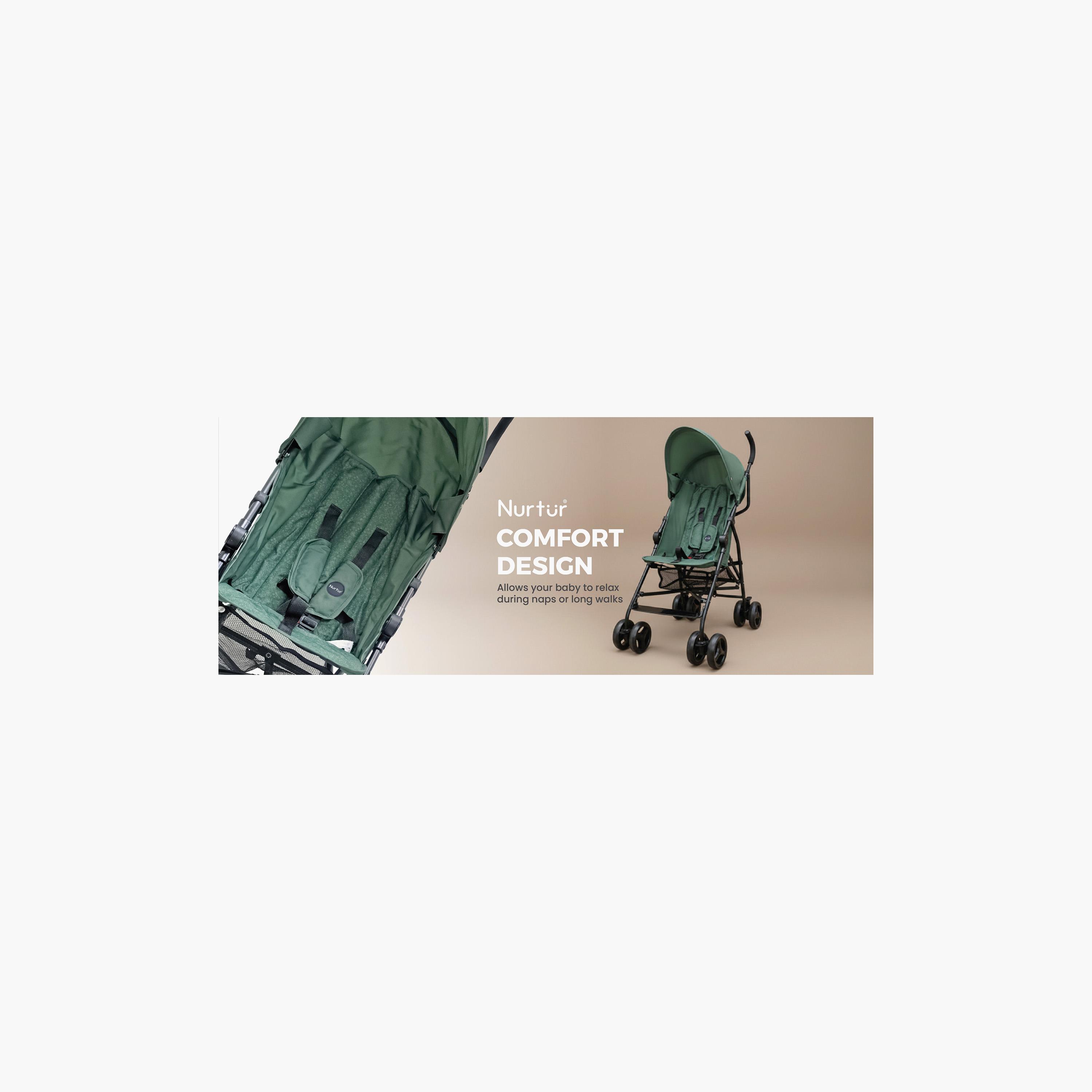 Nurtur Easy Foldable Canopy Leo Travel Lightweight Stroller Pro-baby-gear-strollersandprams-strollers-image-15