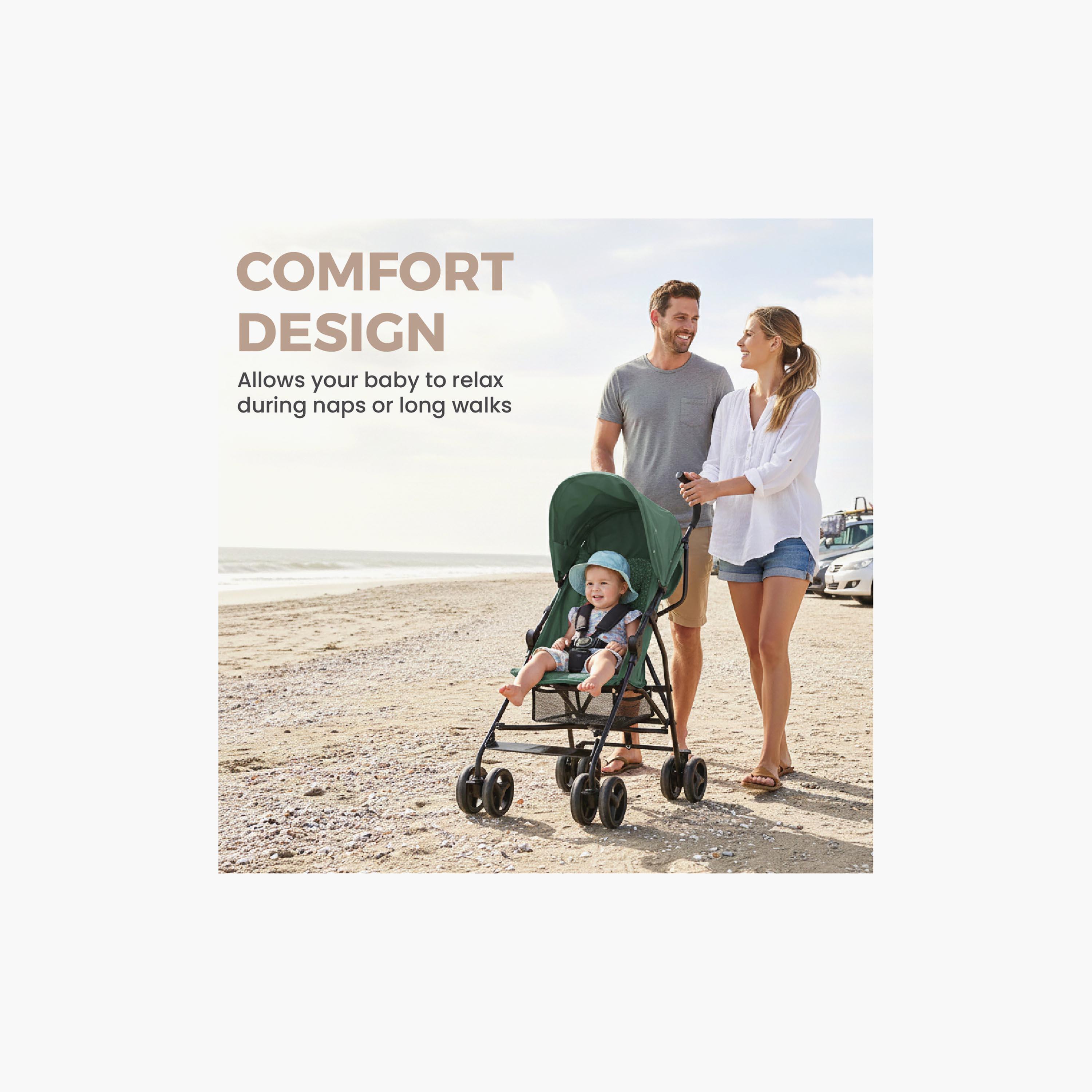 Nurtur Easy Foldable Canopy Leo Travel Lightweight Stroller Pro-baby-gear-strollersandprams-strollers-image-18