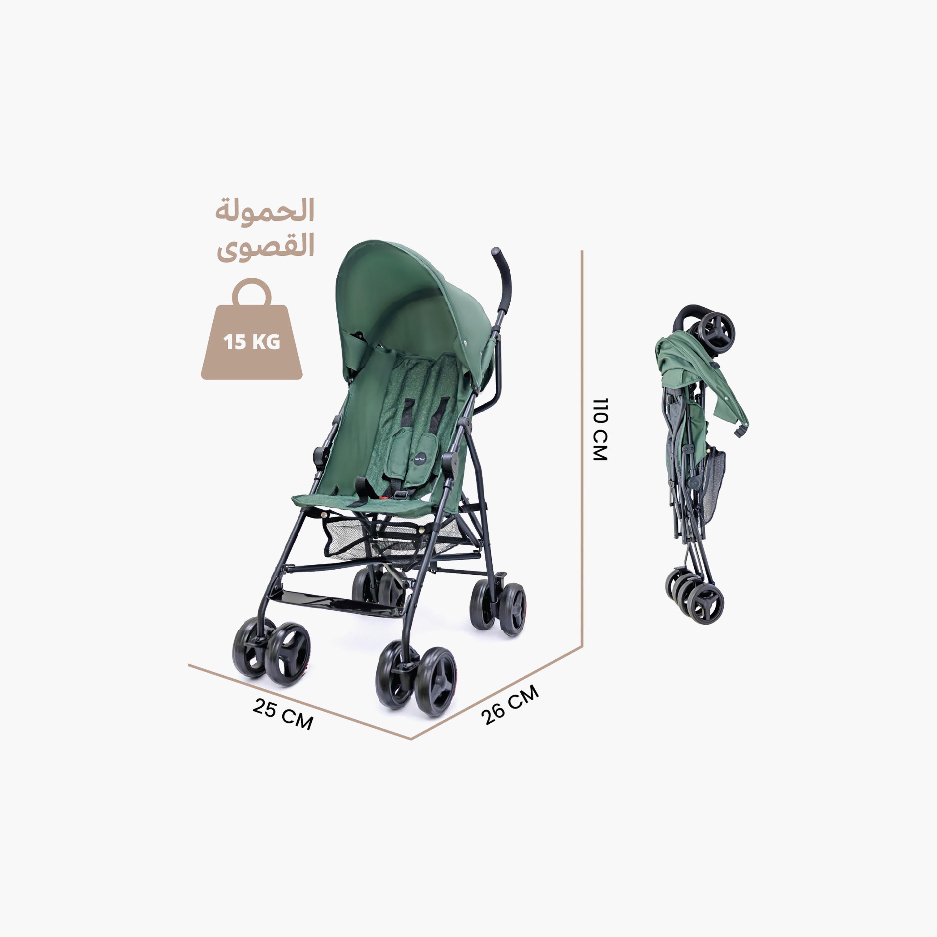 Nurtur Easy Foldable Canopy Leo Travel Lightweight Stroller Pro-baby-gear-strollersandprams-strollers-image-2