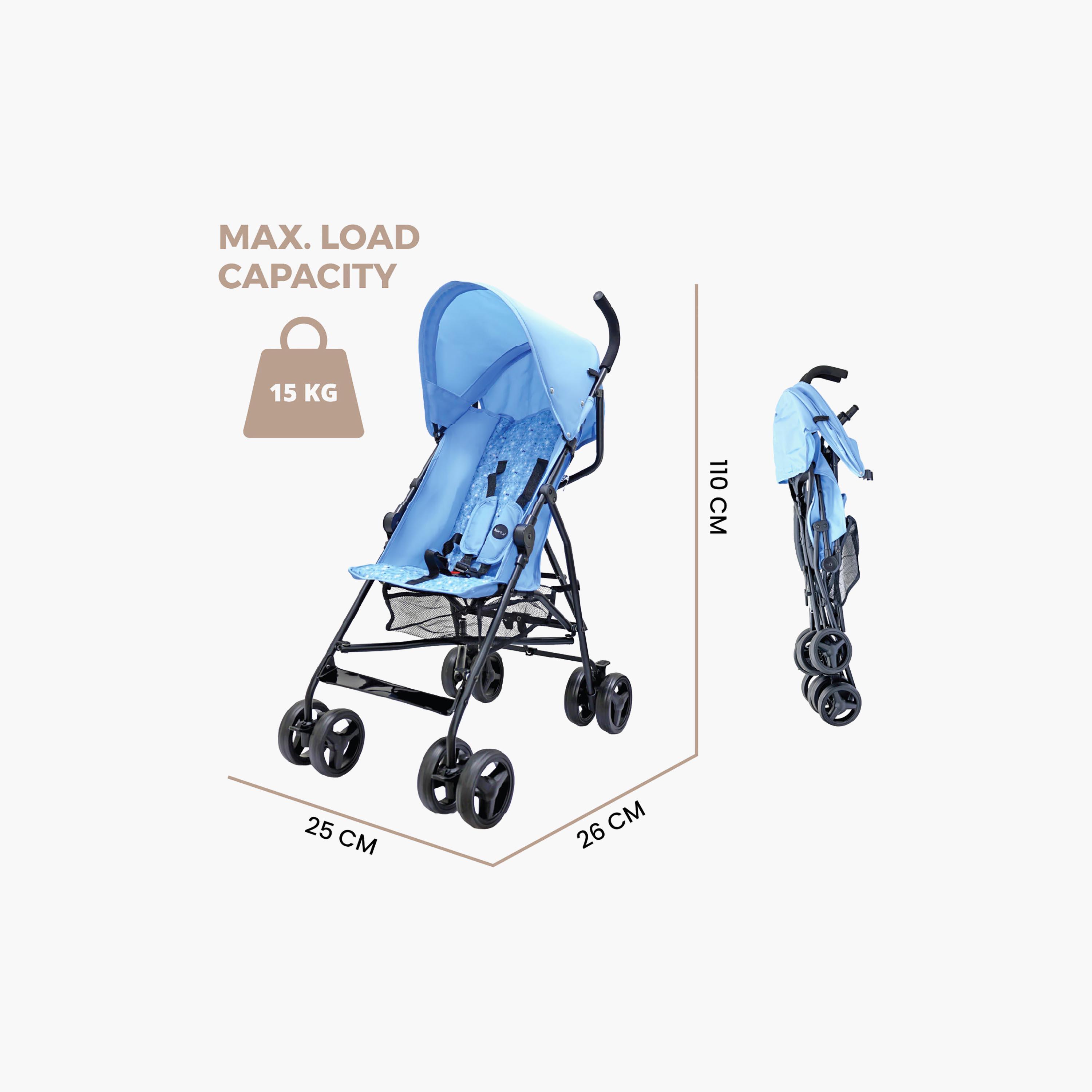 Nurtur Easy Foldable Canopy Leo Travel Lightweight Stroller Pro-baby-gear-strollersandprams-strollers-image-17