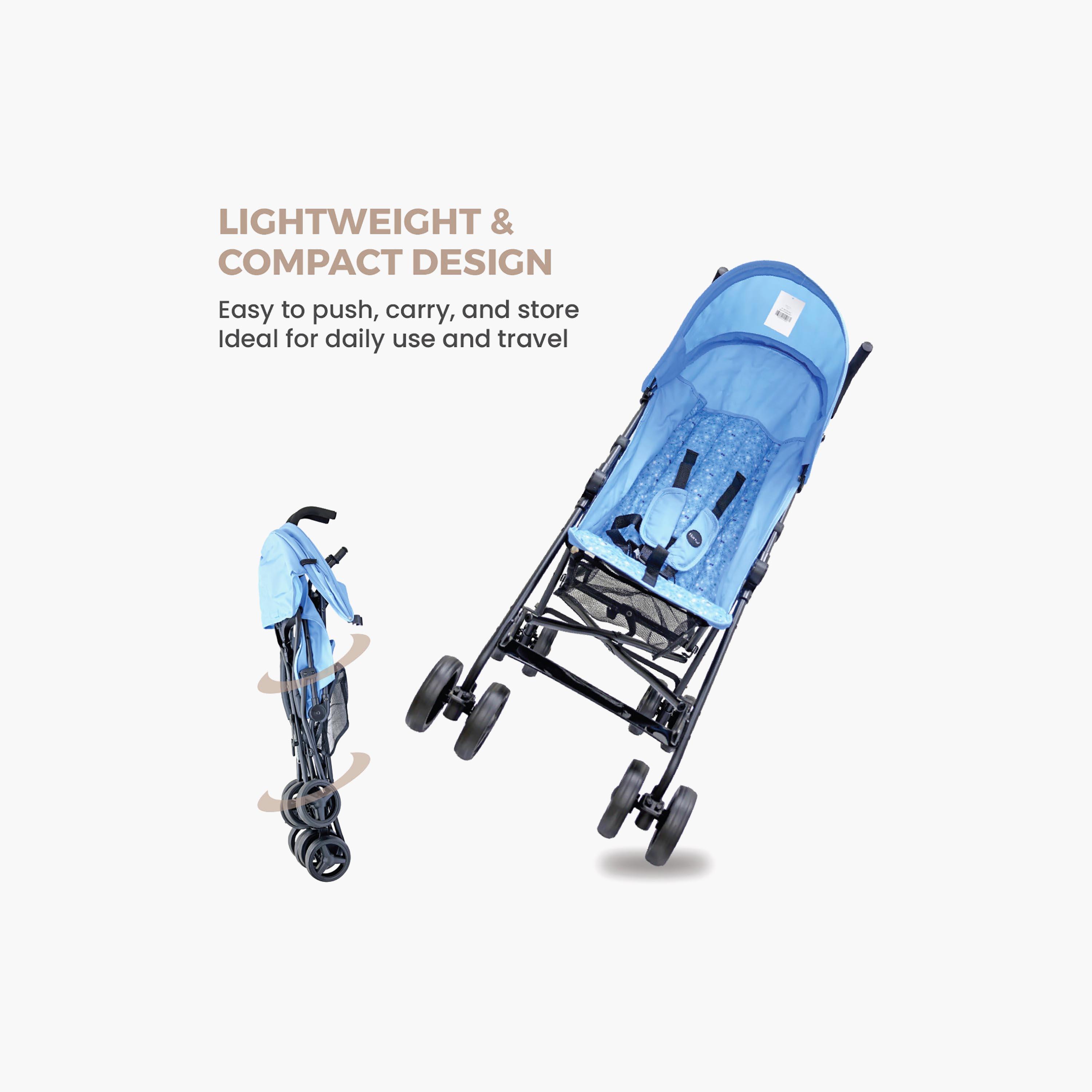 Nurtur Easy Foldable Canopy Leo Travel Lightweight Stroller Pro-baby-gear-strollersandprams-strollers-image-21