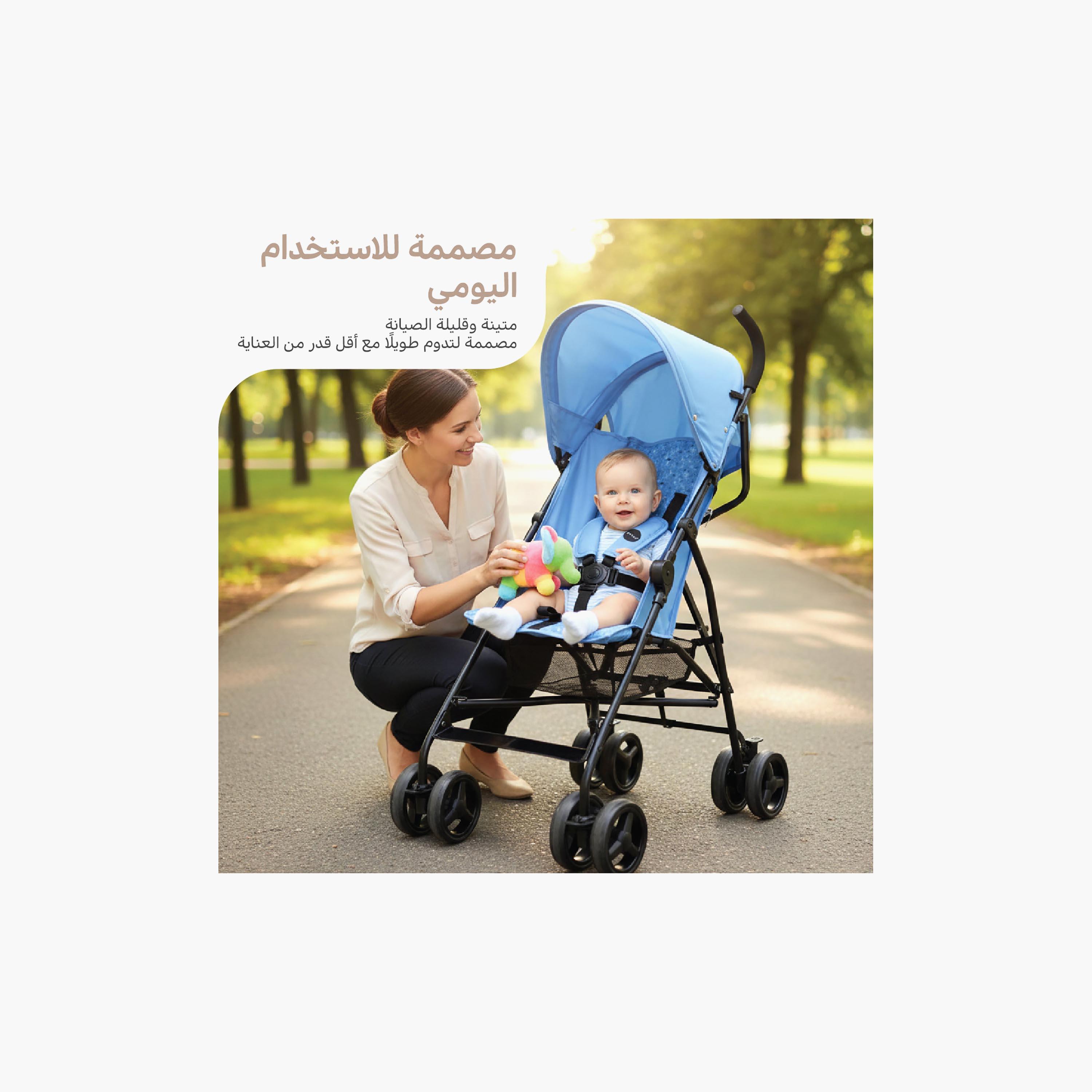 Nurtur Easy Foldable Canopy Leo Travel Lightweight Stroller Pro-baby-gear-strollersandprams-strollers-image-3