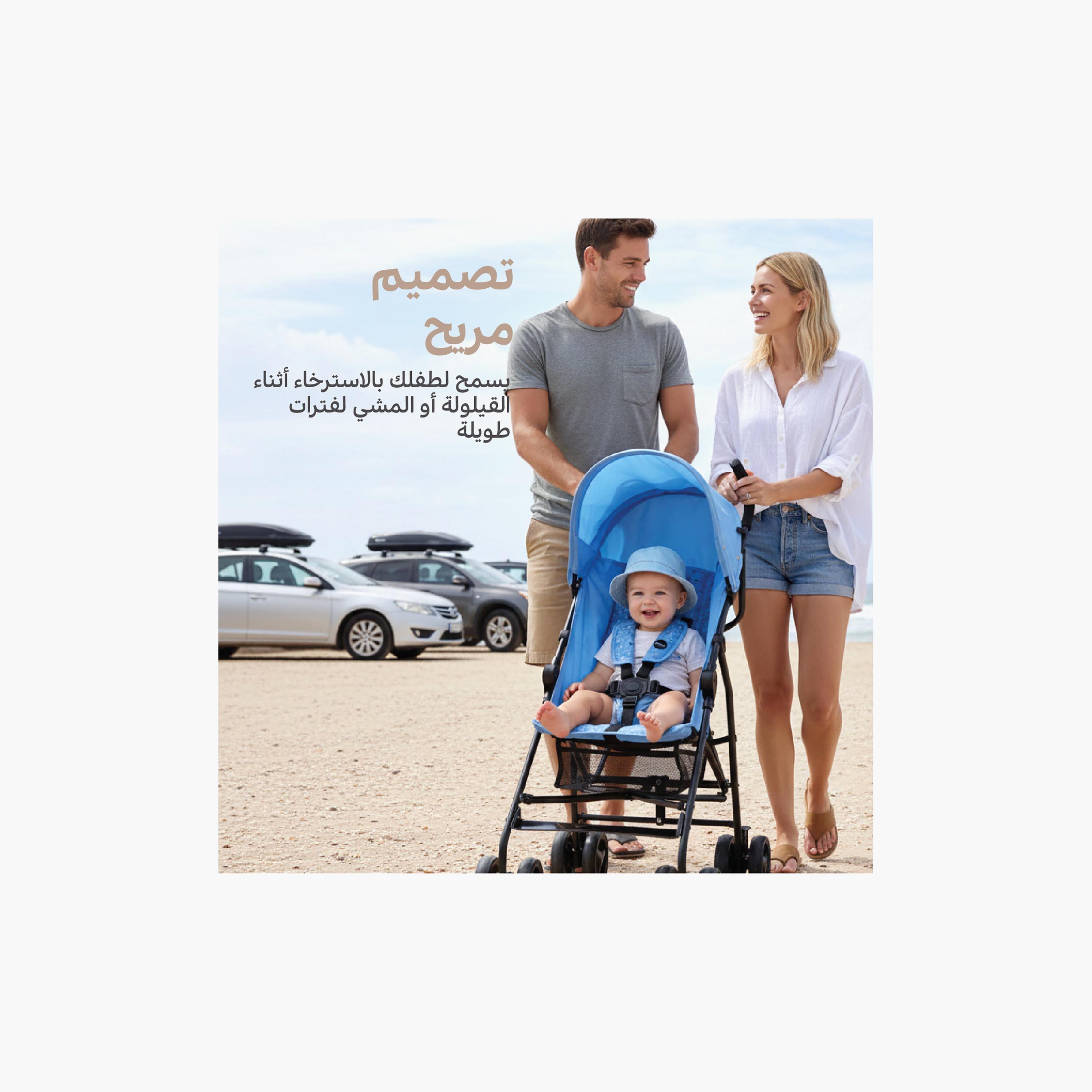 Nurtur Easy Foldable Canopy Leo Travel Lightweight Stroller Pro-baby-gear-strollersandprams-strollers-image-5