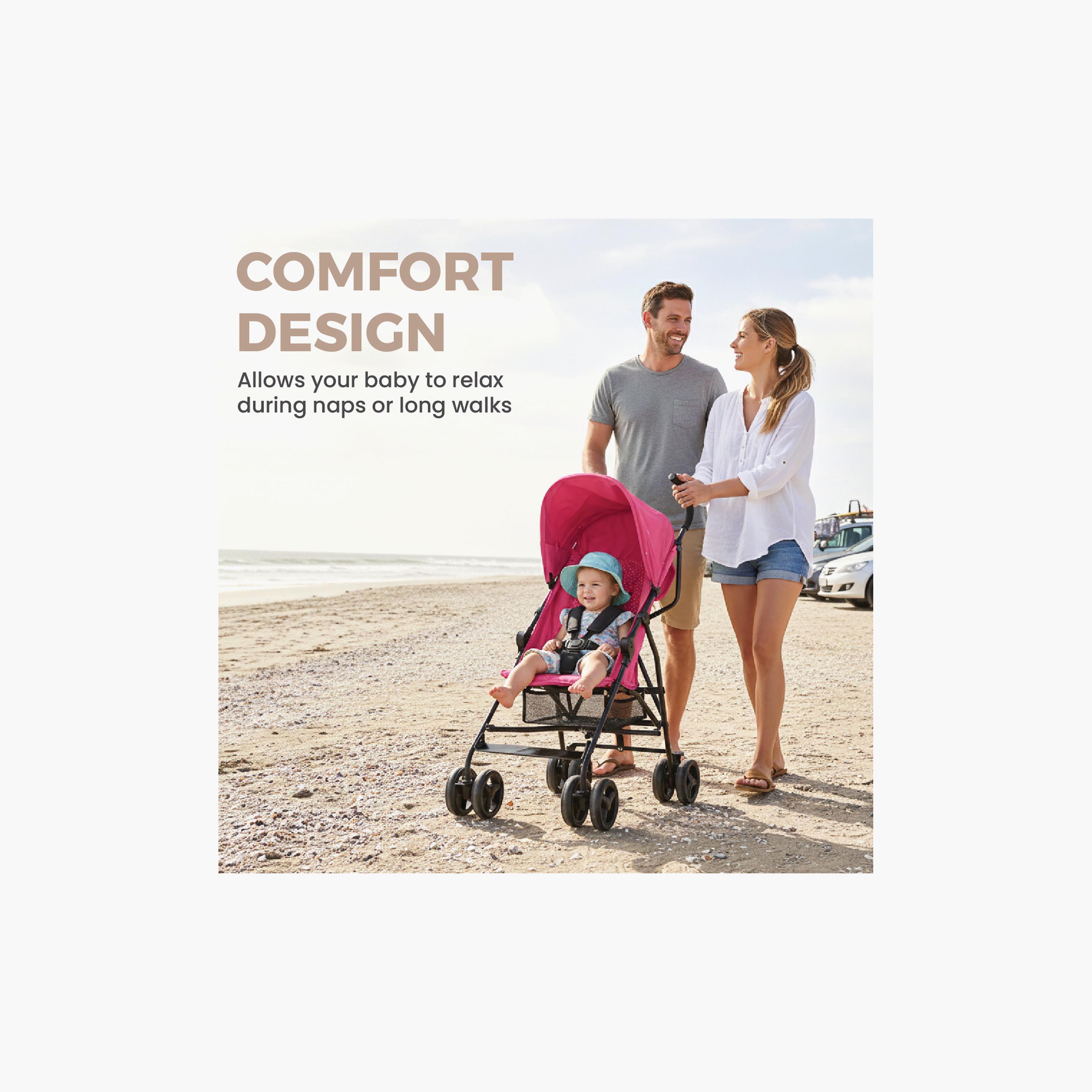 Nurtur Easy Foldable Canopy Leo Travel Lightweight Stroller Pro-baby-gear-strollersandprams-strollers-image-18