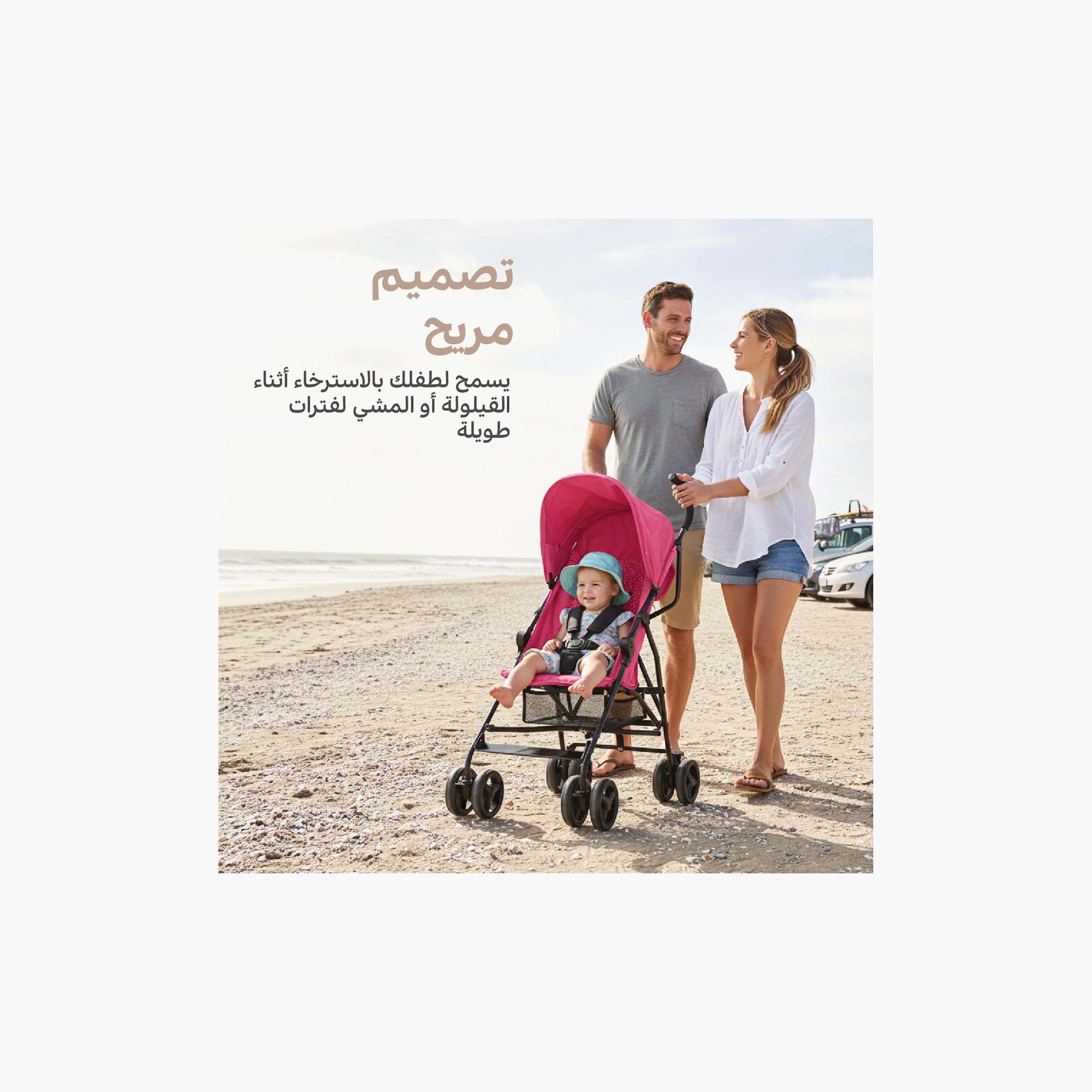 Nurtur Easy Foldable Canopy Leo Travel Lightweight Stroller Pro-baby-gear-strollersandprams-strollers-image-5
