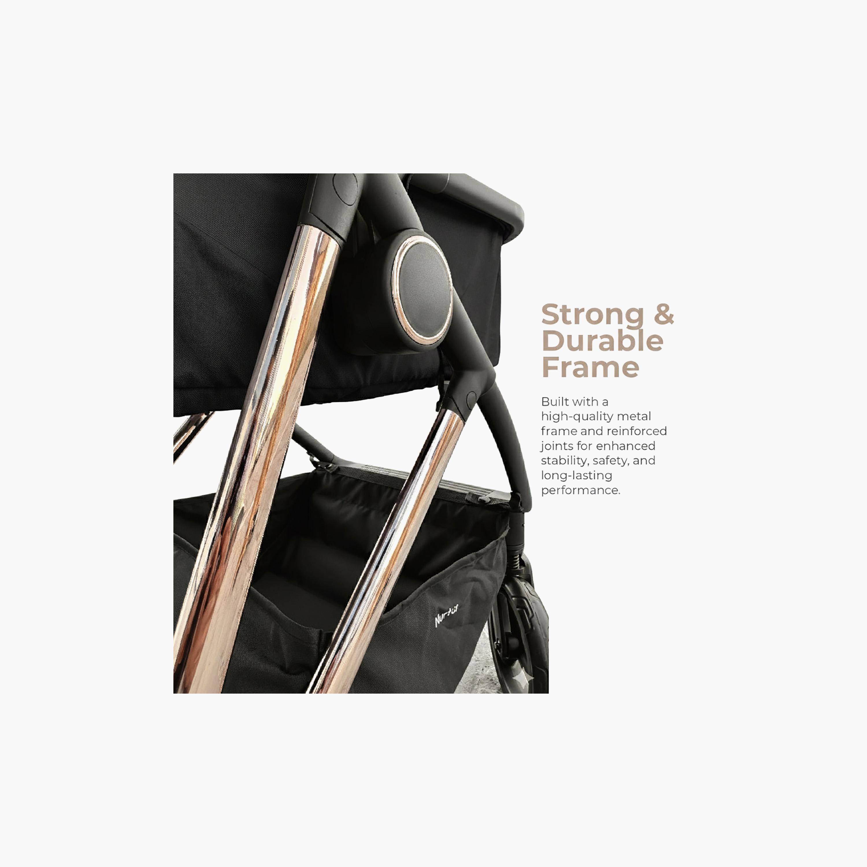 Nurtur 2-In-1 Foldable Pushchair Stroller-baby-gear-strollersandprams-strollers-image-20