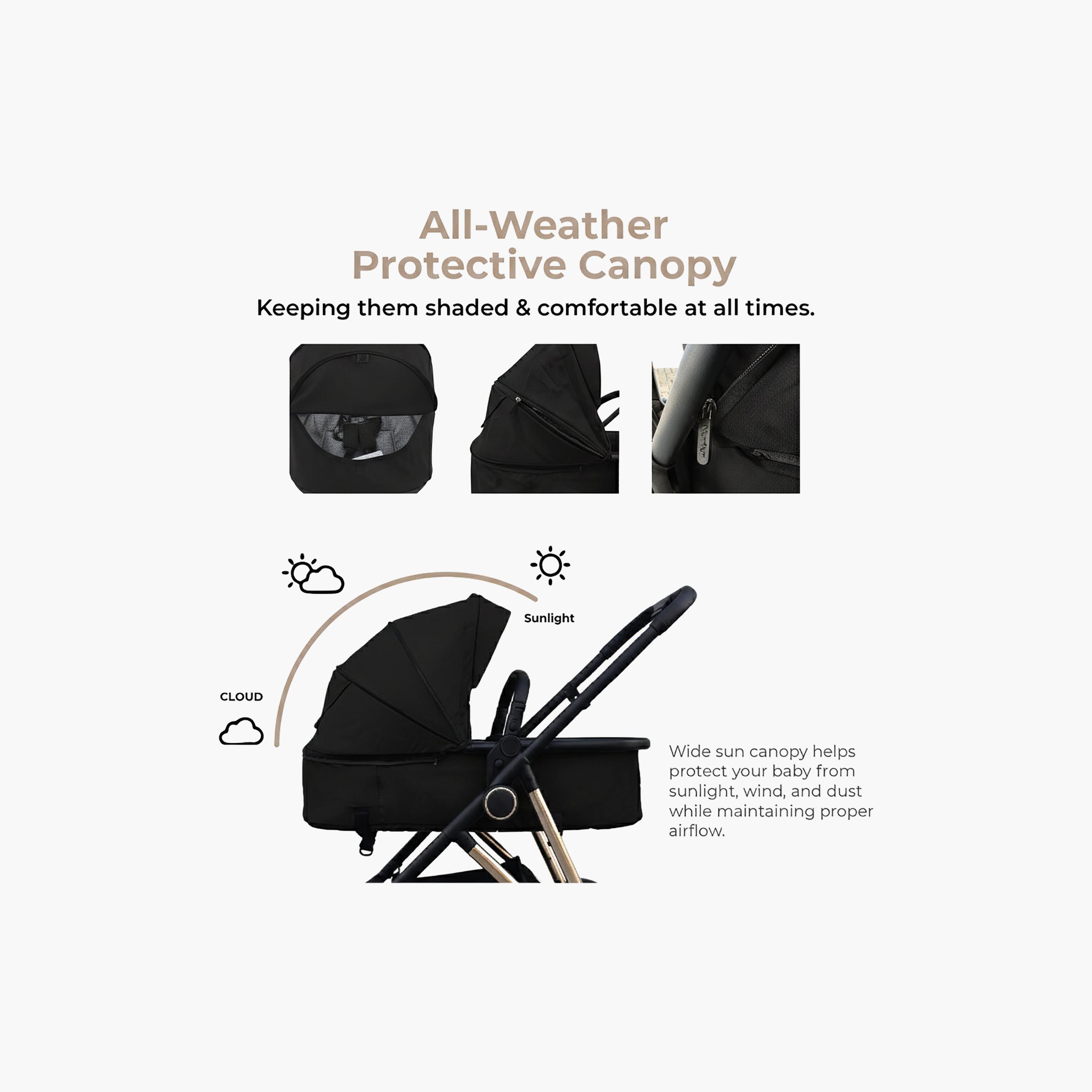 Nurtur 2-In-1 Foldable Pushchair Stroller-baby-gear-strollersandprams-strollers-image-7