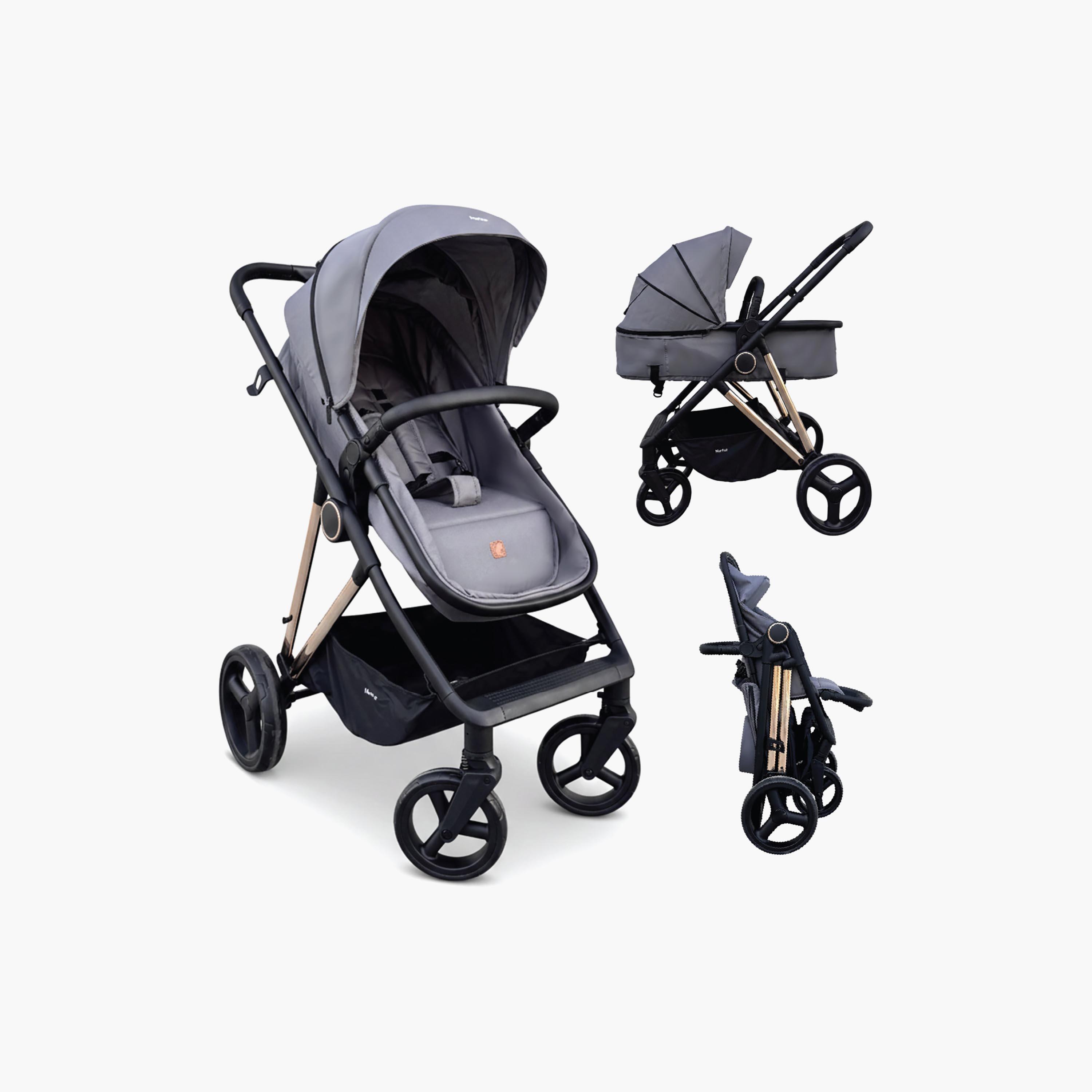 Nurtur 2-In-1 Foldable Pushchair Stroller-baby-gear-strollersandprams-strollers-image-12