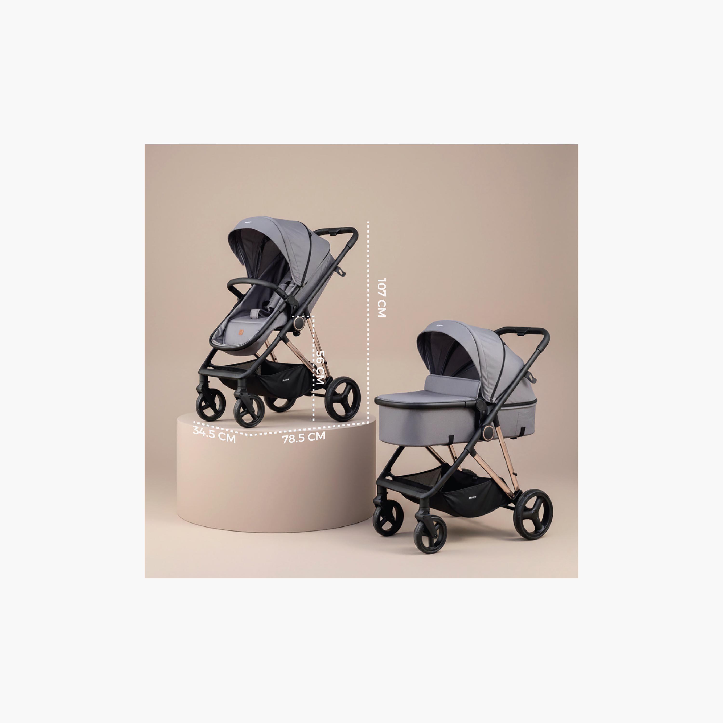 Nurtur 2-In-1 Foldable Pushchair Stroller-baby-gear-strollersandprams-strollers-image-15