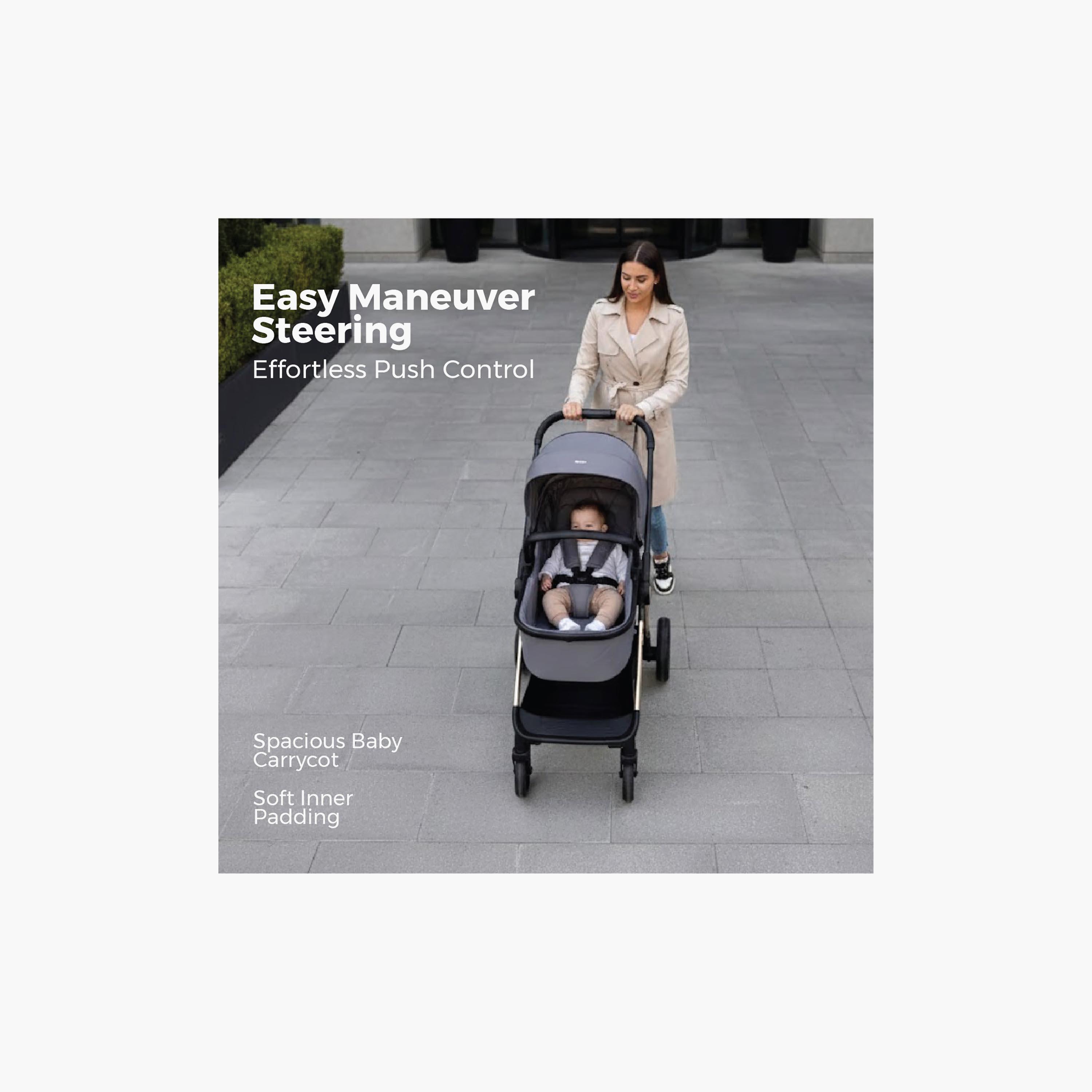 Nurtur 2-In-1 Foldable Pushchair Stroller-baby-gear-strollersandprams-strollers-image-23