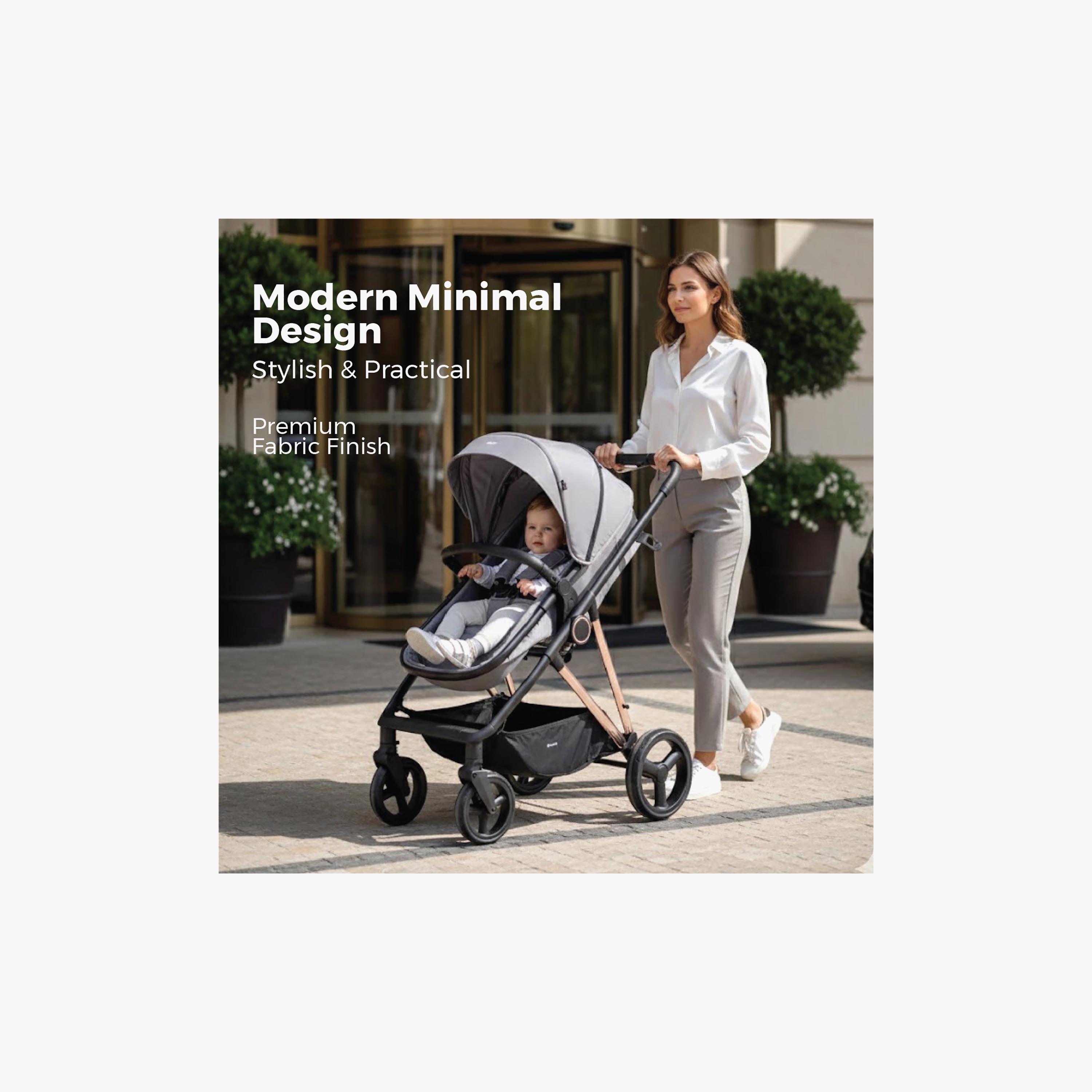 Nurtur 2-In-1 Foldable Pushchair Stroller-baby-gear-strollersandprams-strollers-image-3
