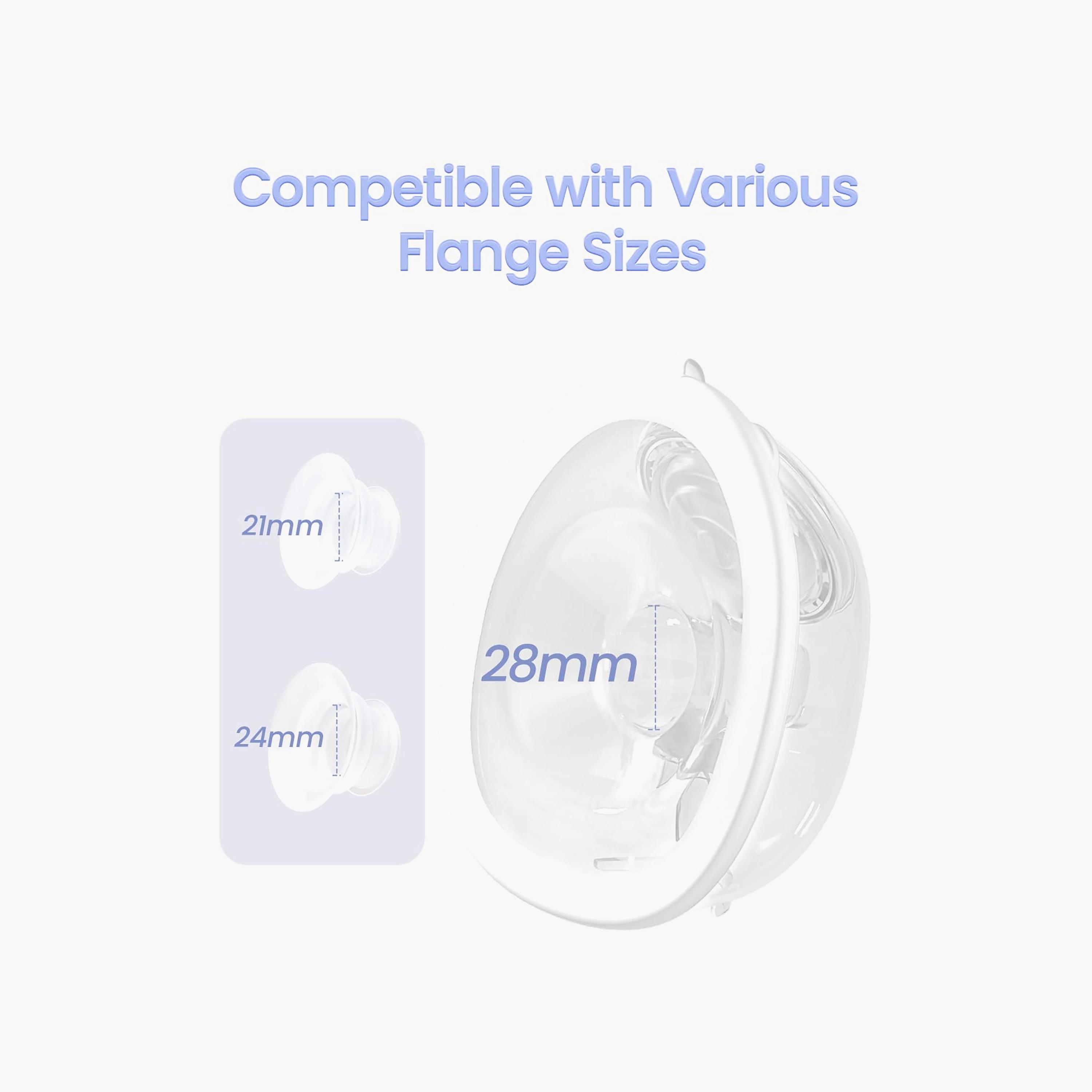 NCVI Ultra-Light Wearable Hands-Free Electric Breast Pump-baby-feeding-breastfeedingandcare-image-5