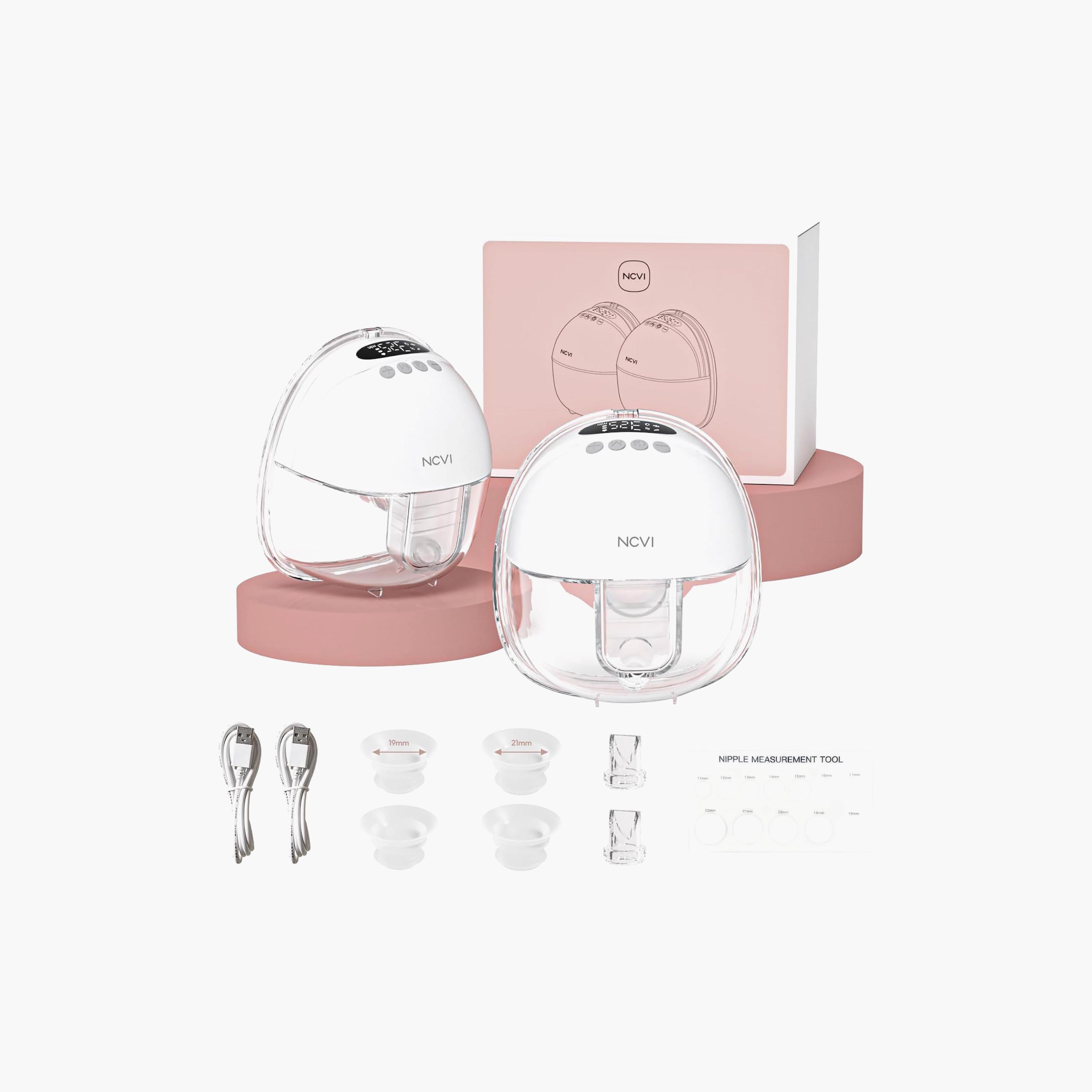 طقم مضخة ثدي كهربائية من ان سي في آي-baby-feeding-breastfeedingandcare-image-2