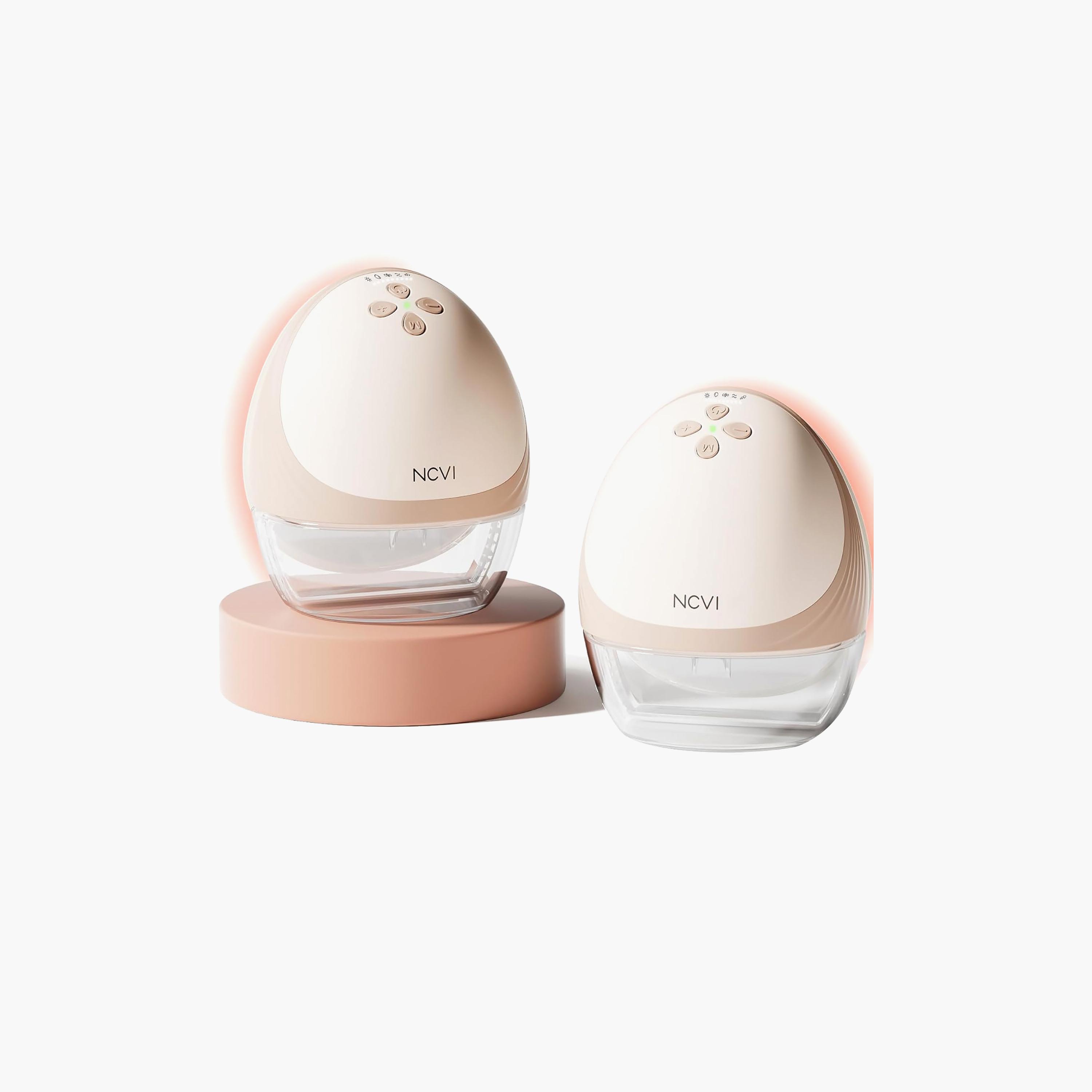 NCVI 360˚ Heated Breast Hands-Free Electric Breast Pump-baby-feeding-breastfeedingandcare-image-1