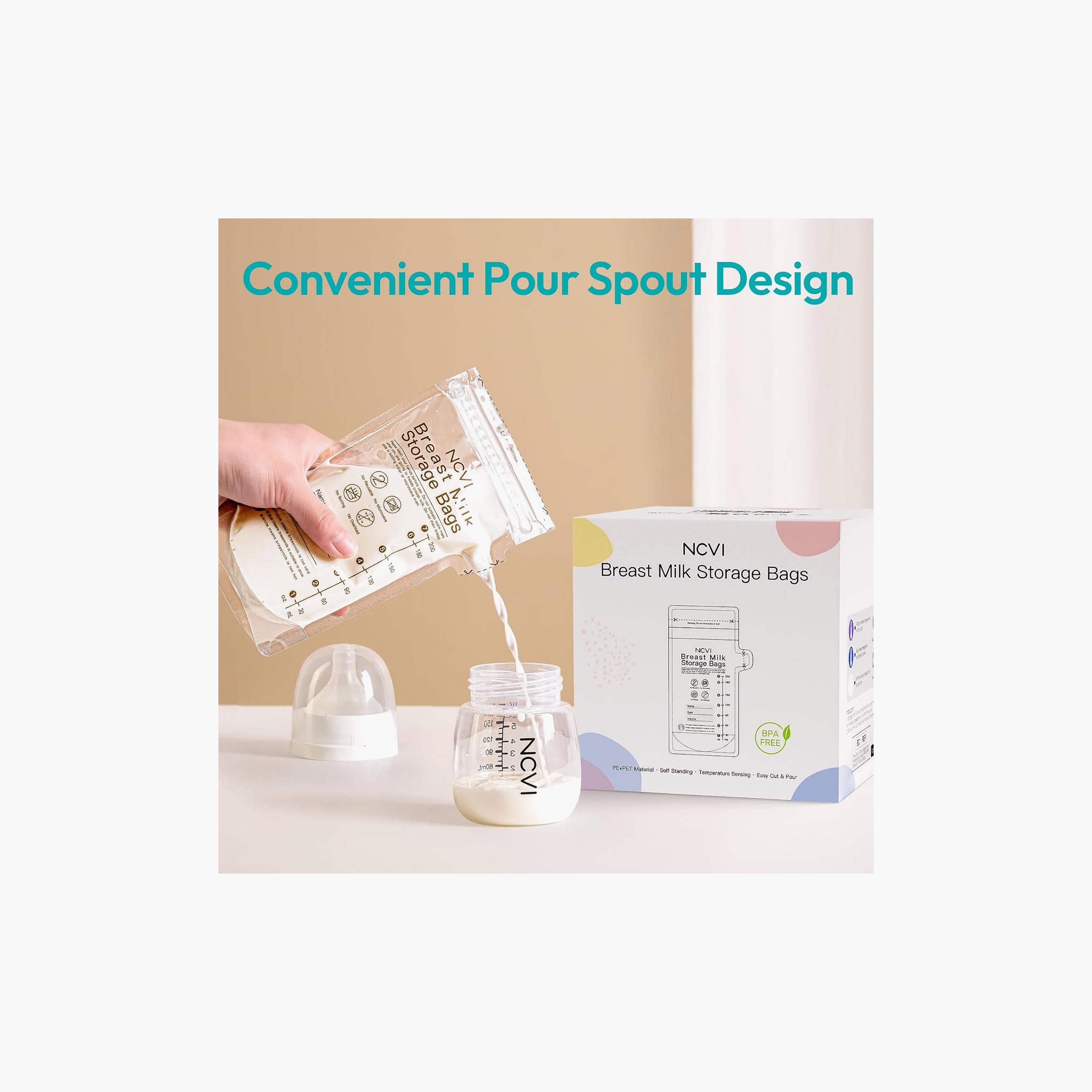 NCVI 120-Piece Easy Pour BPA Free Breastmilk Storage Bag Set-baby-feeding-accessories-image-5