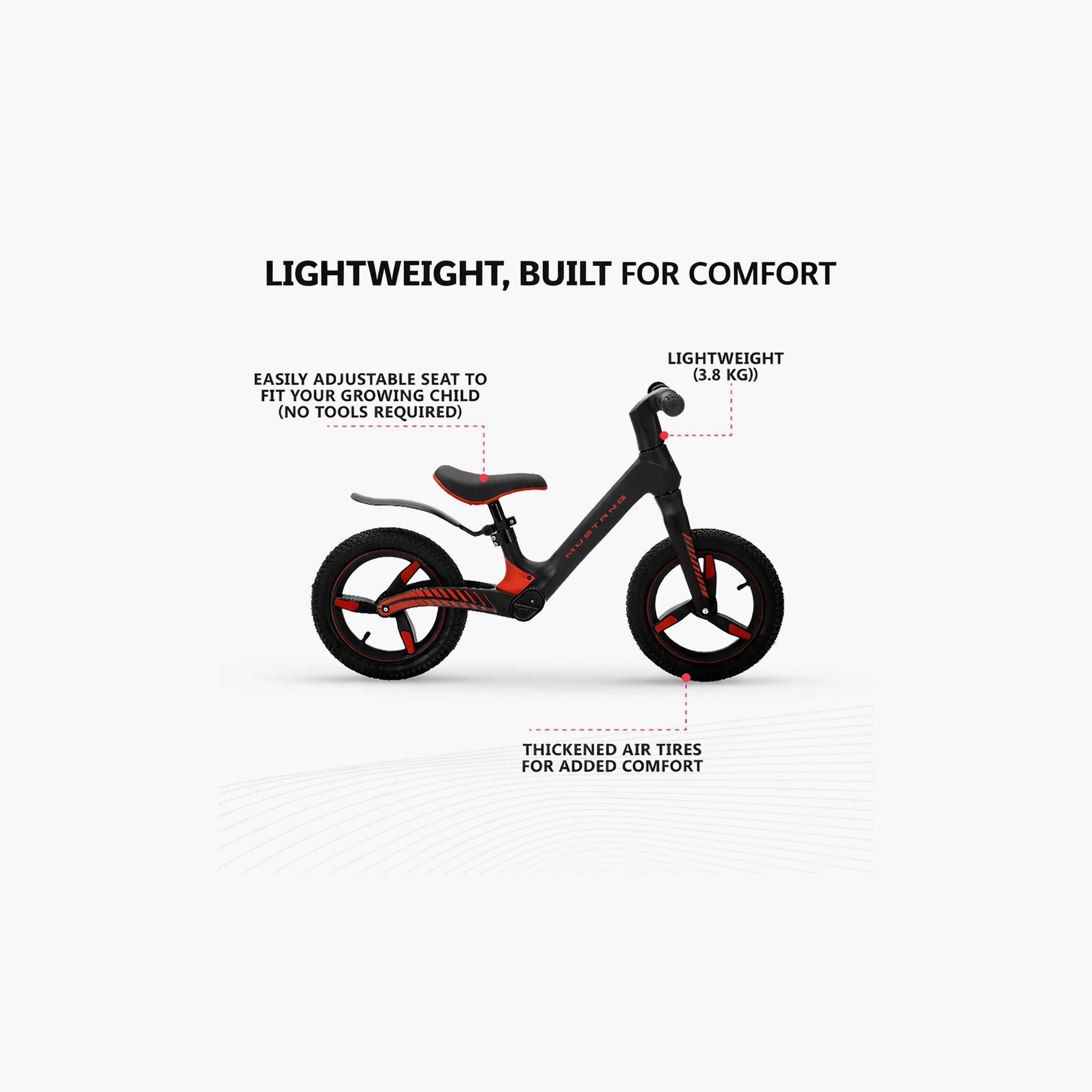 دراجة فورد موستانج "زومر" بمقعد قابل للتعديل وإطارات هوائية - من 3-6 سنوات-toys-outdoor-bikesandrideons-bikes-image-5
