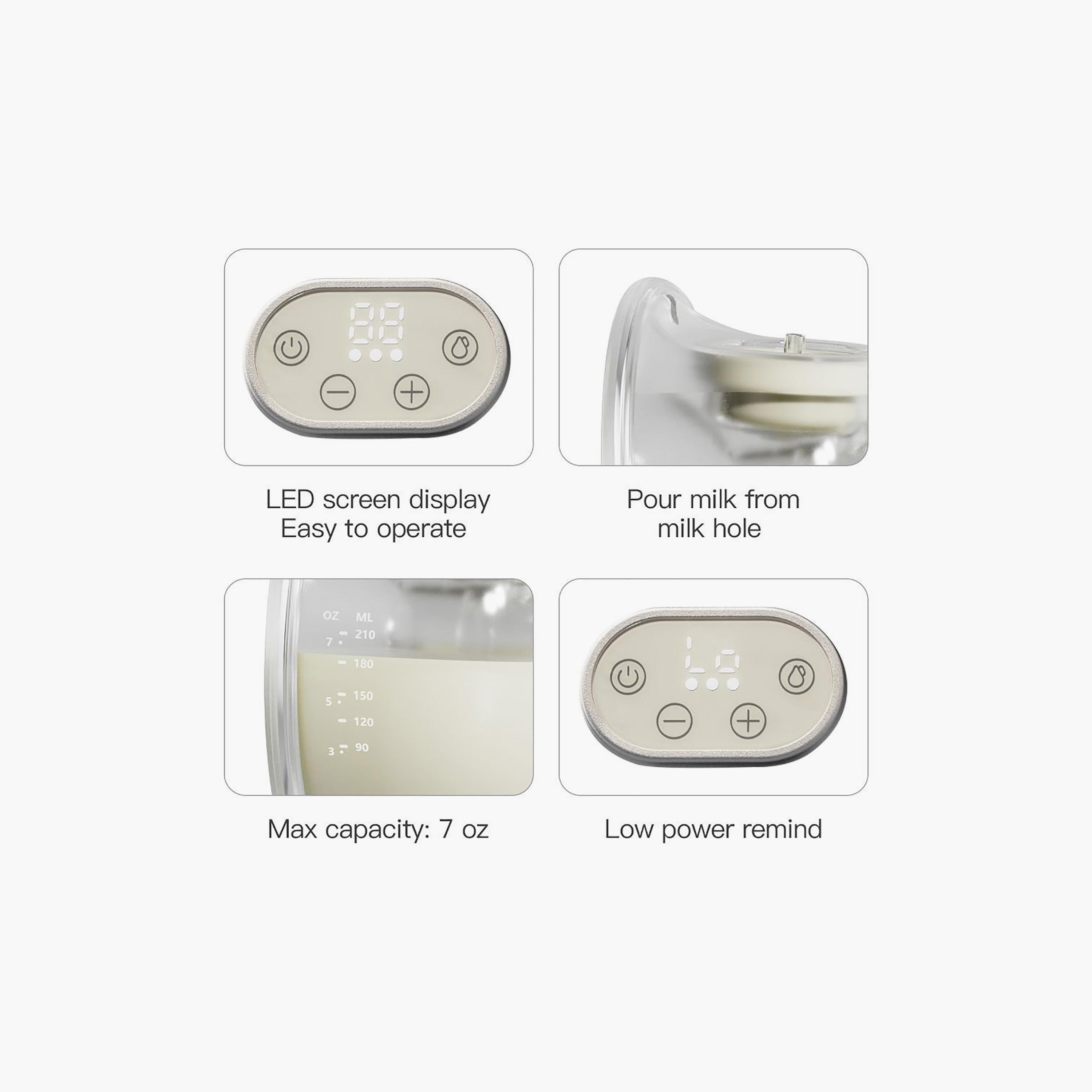 Phanpy E-Joy S2 Hands-Free Wearable Electric Breast Pump - 210 ml-baby-feeding-breastfeedingandcare-image-9