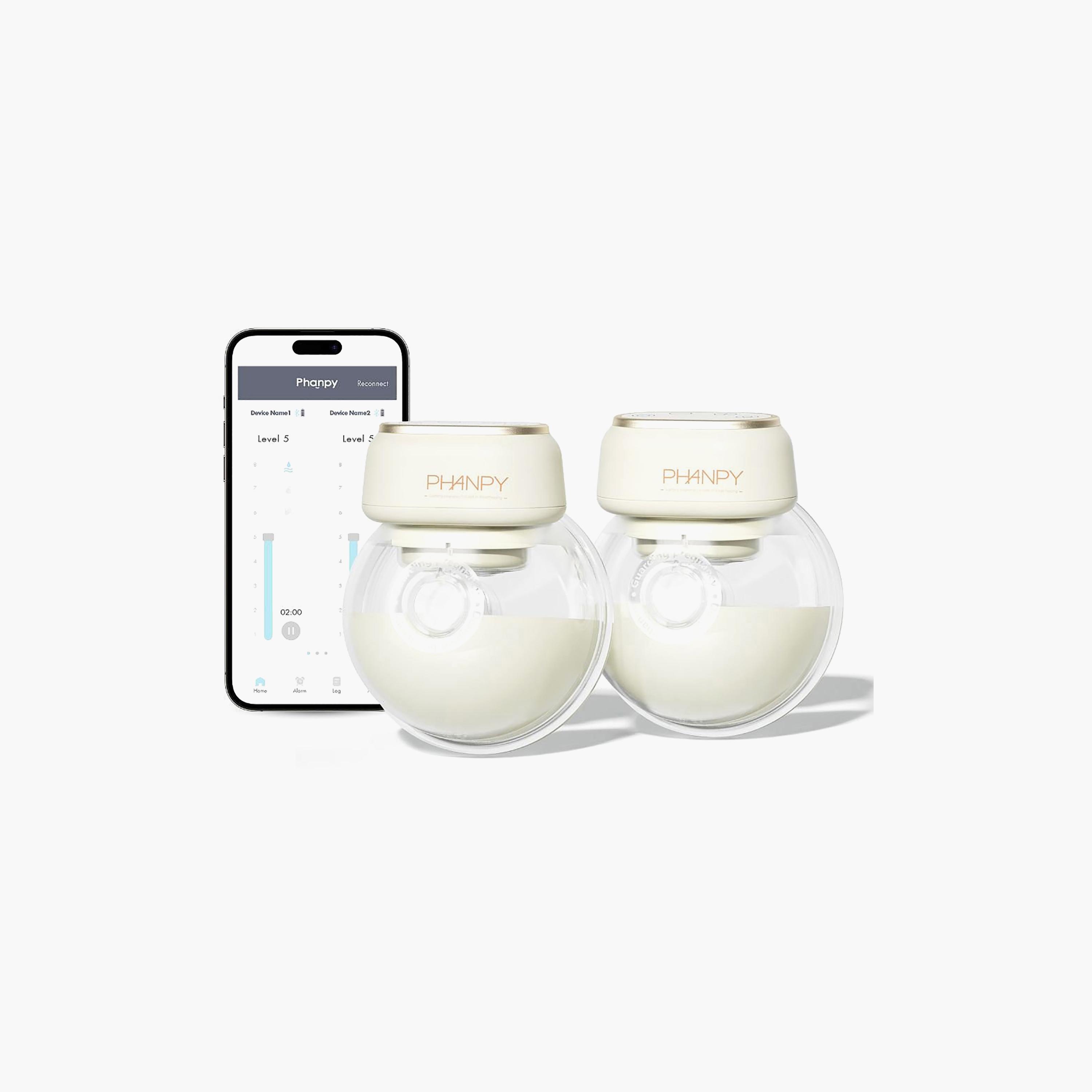 Phanpy E-Joy S2 Hands-Free Double Wearable Electric Breast Pump - 210 ml-baby-feeding-breastfeedingandcare-image-1