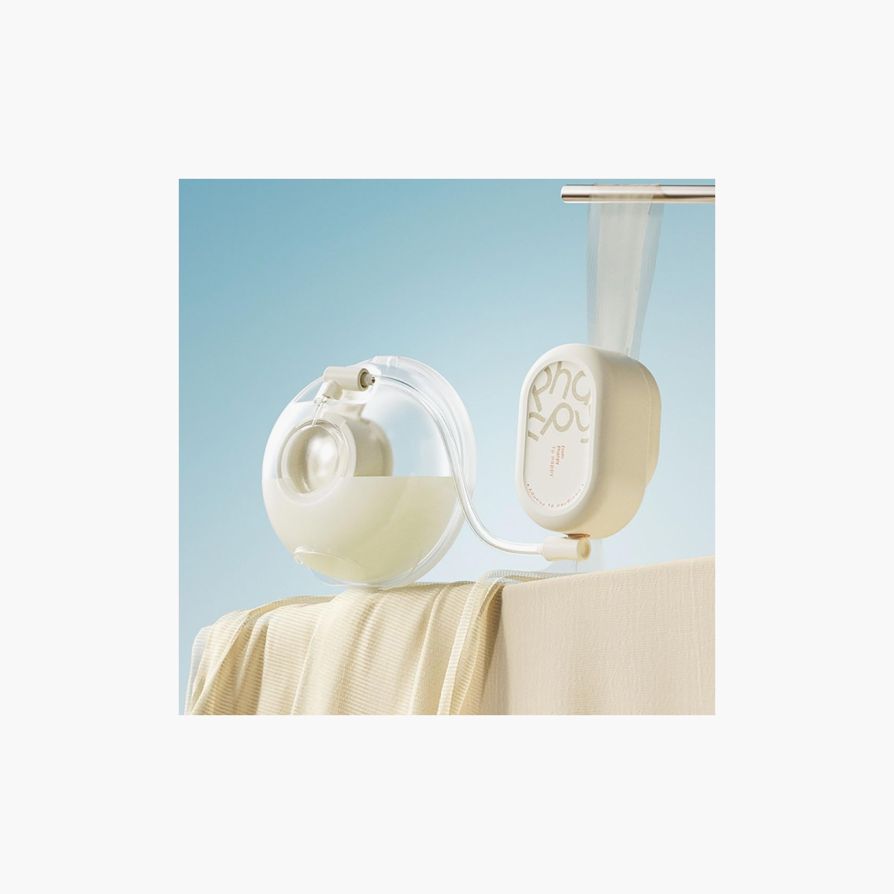 Phanpy E-Rosy S3 Hands-Free Magnetic Single Electric Breast Pump - 180 ml-baby-feeding-breastfeedingandcare-image-2