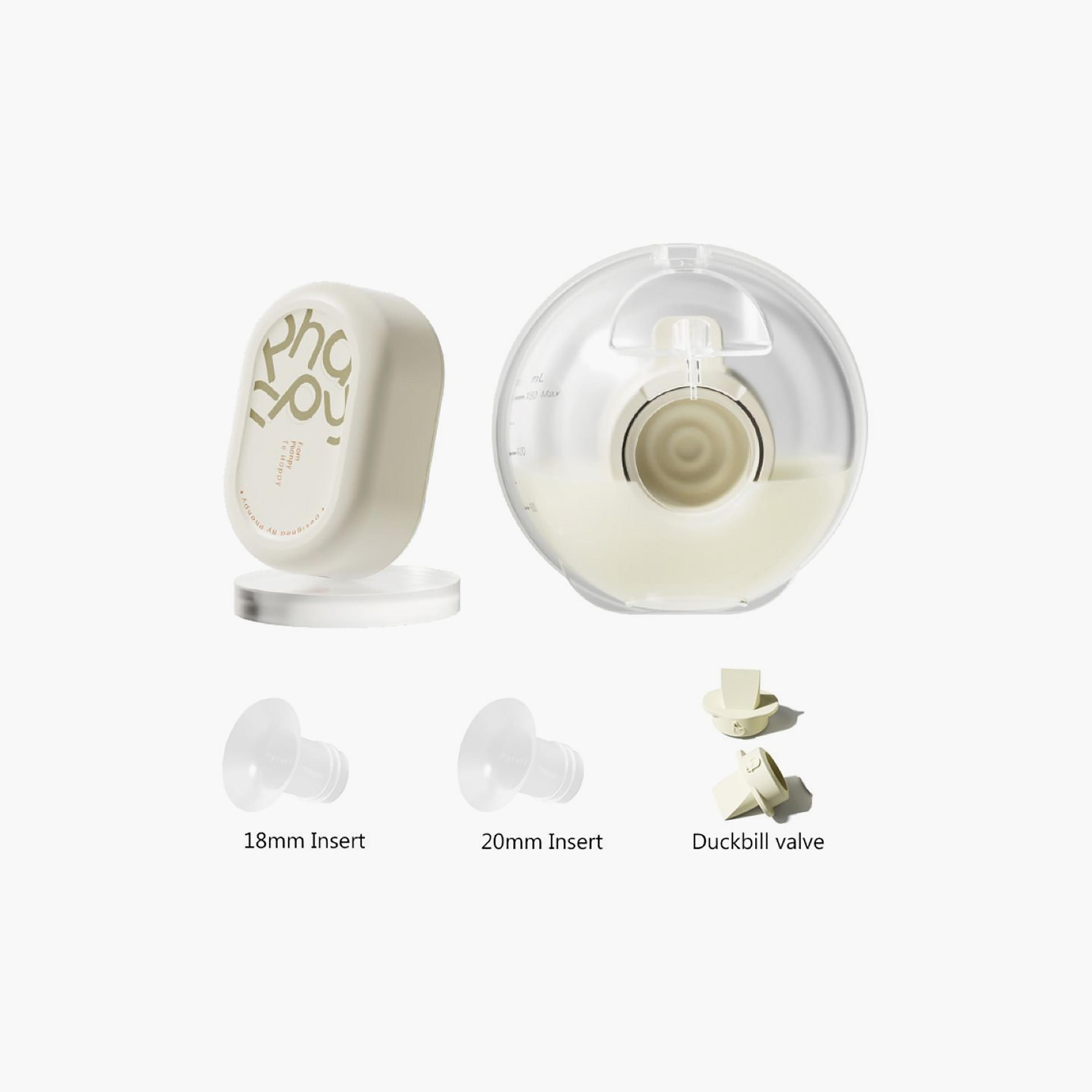 Phanpy E-Rosy S3 Hands-Free Magnetic Single Electric Breast Pump - 180 ml-baby-feeding-breastfeedingandcare-image-3