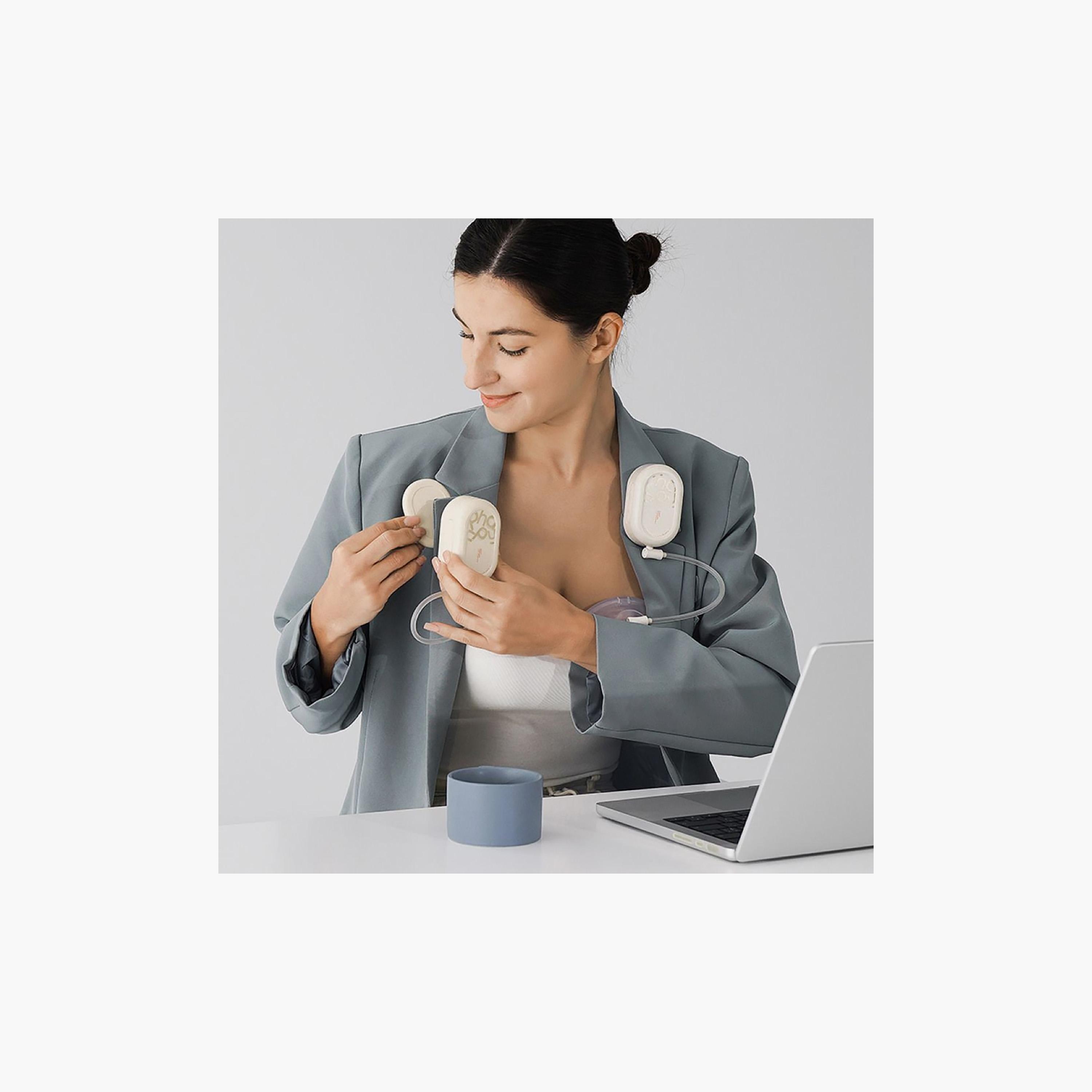 Phanpy E-Rosy S3 Hands-Free Double Electric Breast Pump - 180 ml-baby-feeding-breastfeedingandcare-image-2