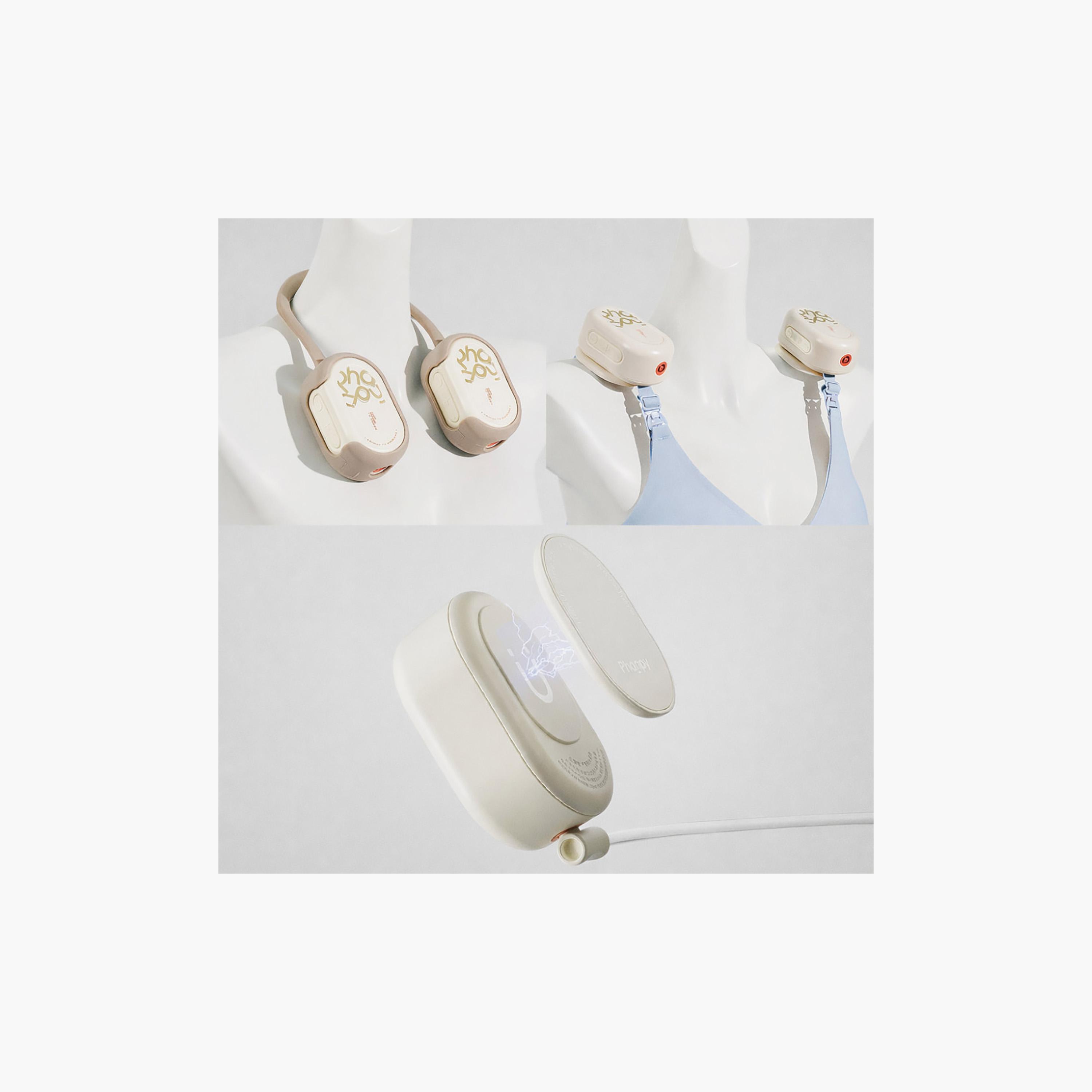 Phanpy E-Rosy S3 Hands-Free Double Electric Breast Pump - 180 ml-baby-feeding-breastfeedingandcare-image-4
