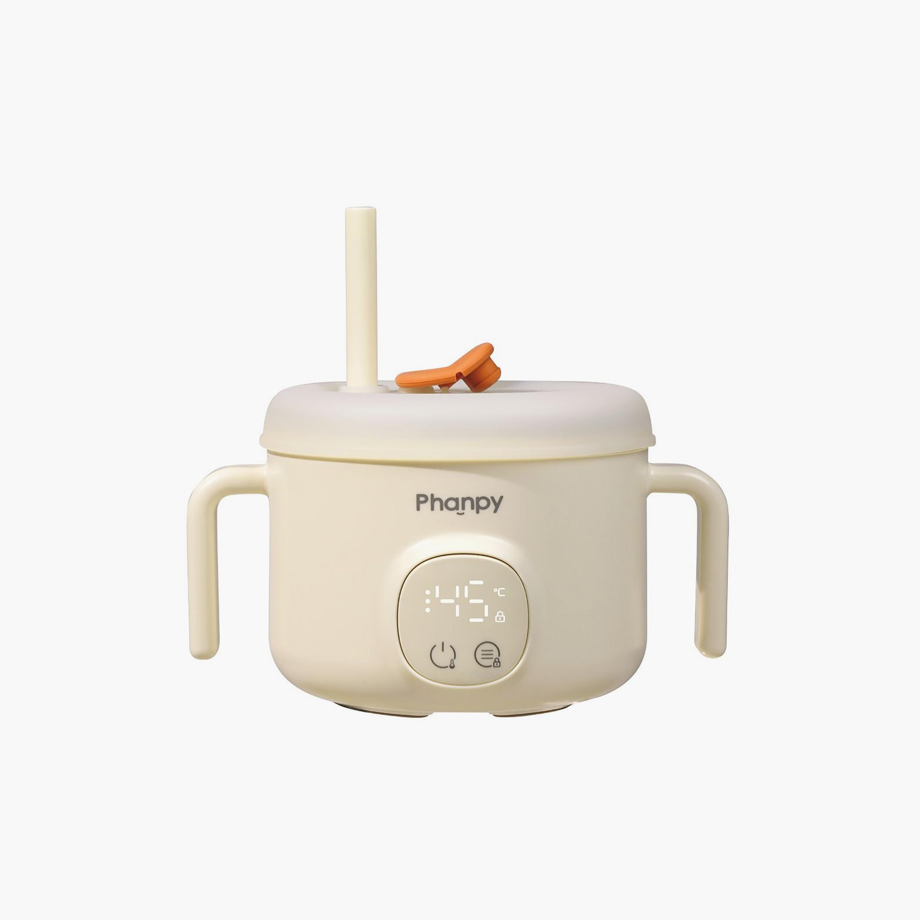Phanpy Stainless Steel Smart Thermostatic Bowl with 4 Heating Modes - 400 ml-baby-feeding-mealtimeessentials-image-1