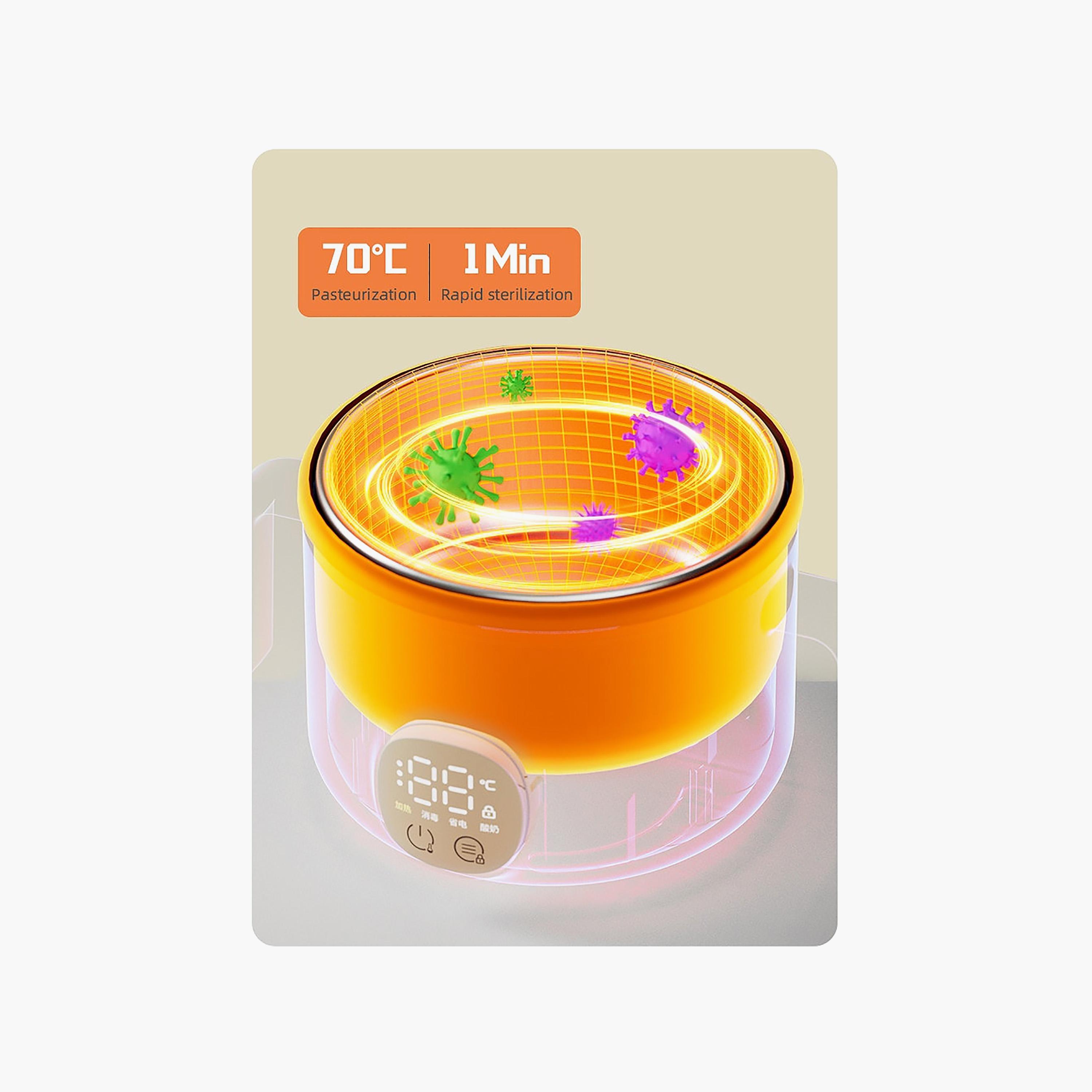 Phanpy Stainless Steel Smart Thermostatic Bowl with 4 Heating Modes - 400 ml-baby-feeding-mealtimeessentials-image-9