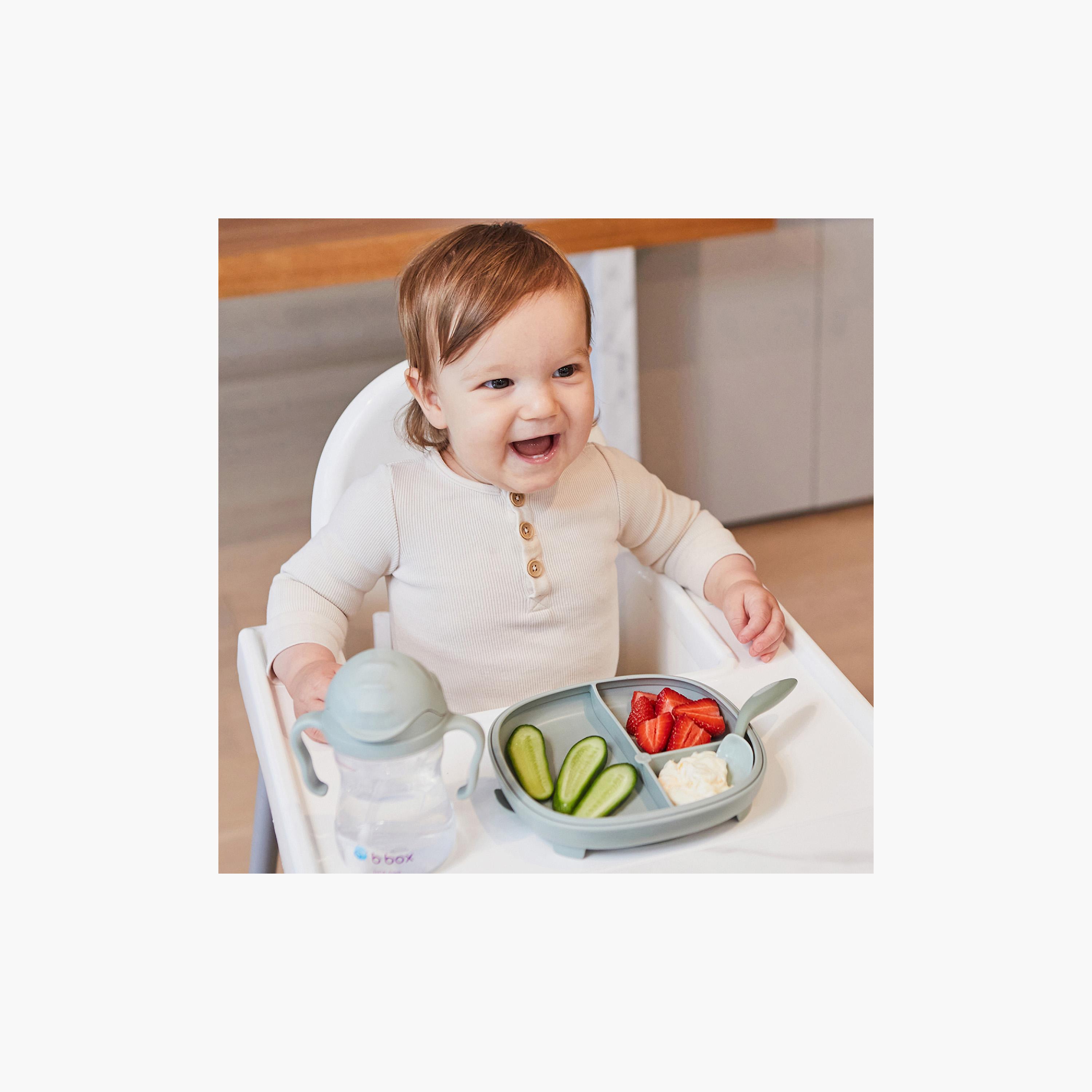 B.box 2-In-1 Suction Plate - Latte-baby-feeding-mealtimeessentials-image-6