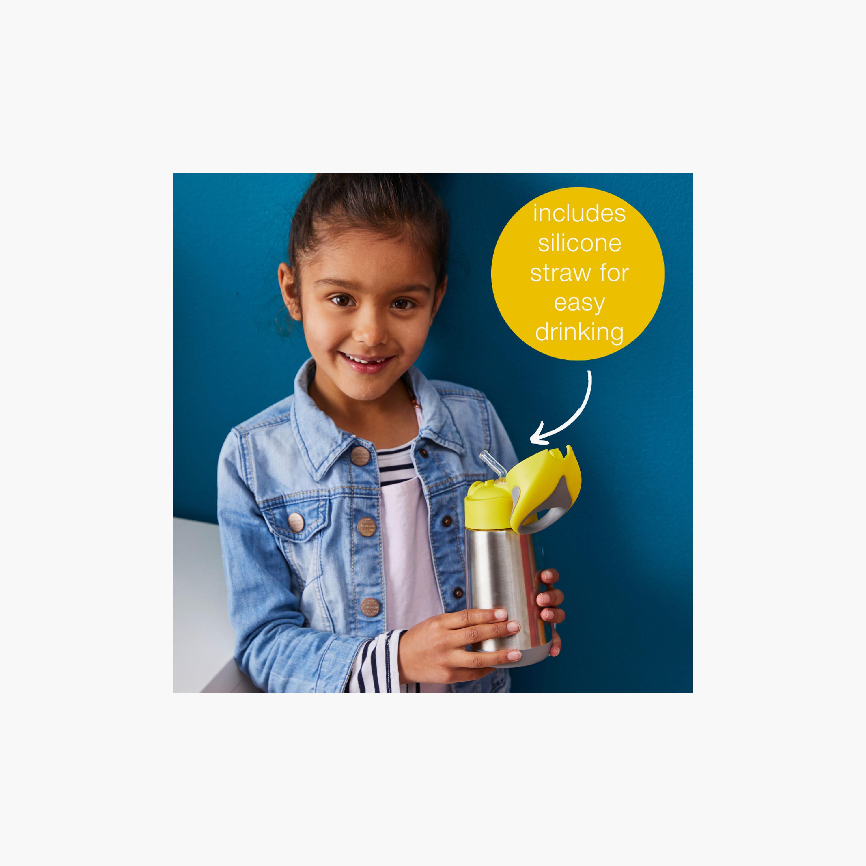 زجاجة مياه عازلة للحرارة مع مصاصة - 500 مل من بي.بوكس-baby-feeding-mealtimeessentials-image-4