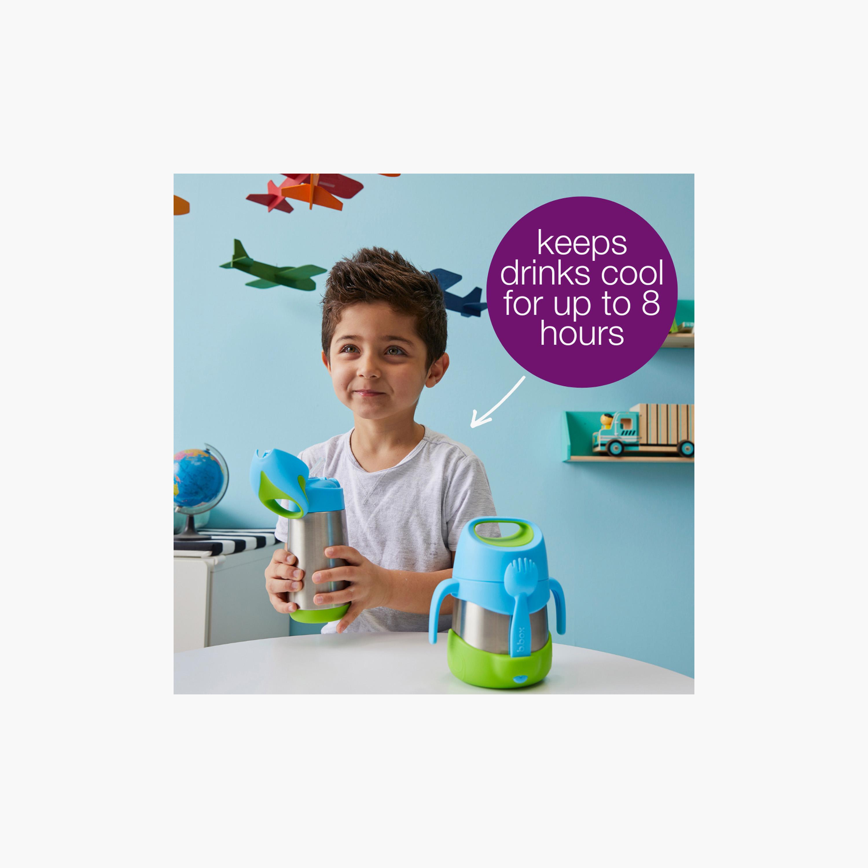 زجاجة مياه عازلة للحرارة مع مصاصة - 500 مل من بي.بوكس-baby-feeding-mealtimeessentials-image-5